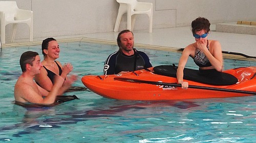 Eskimorolle Normalbetrieb