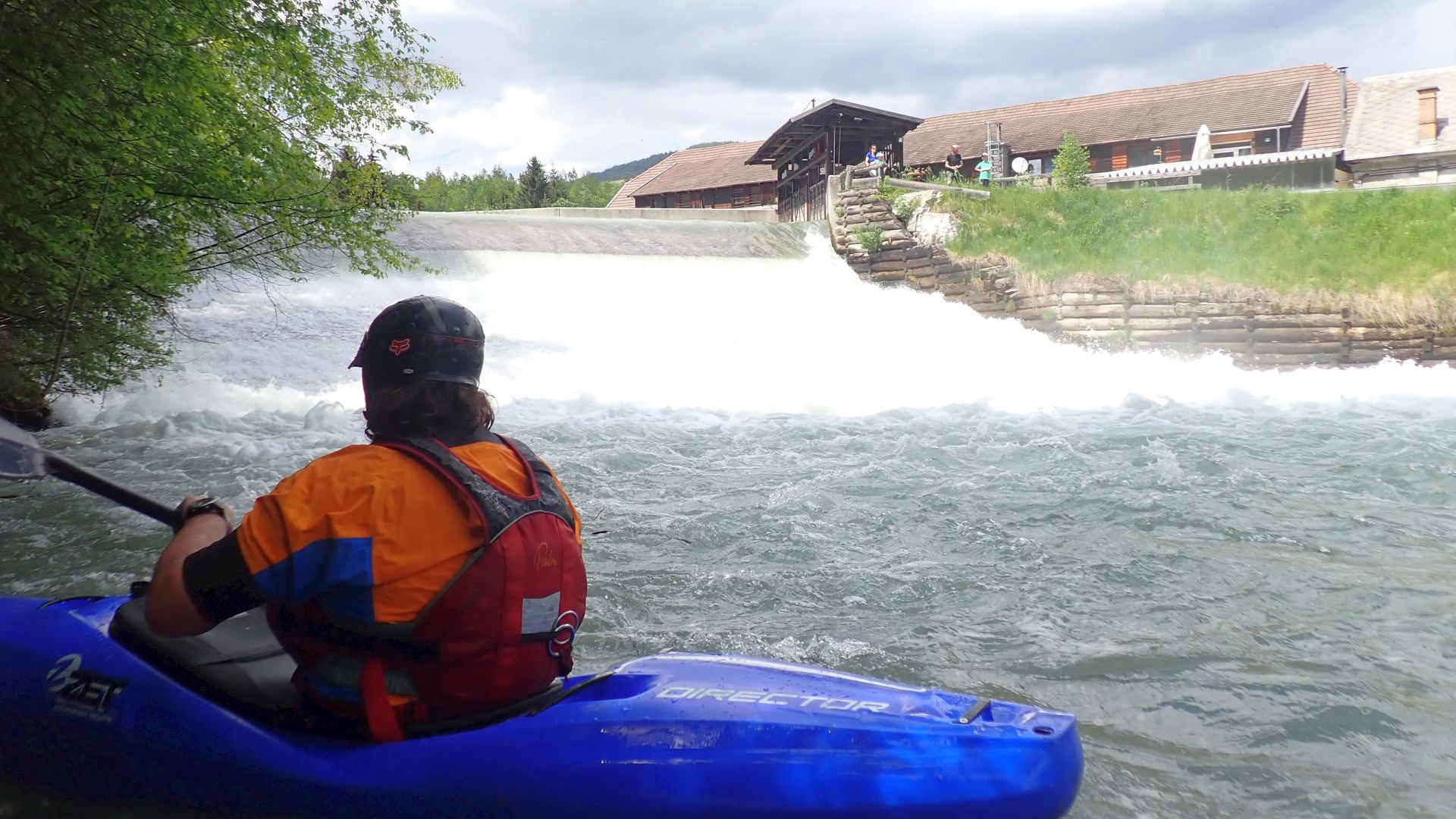Kajak, Fluss Taurach (süd), Abschnitt Mauterndorf - Tamsweg Tennenwehr St. Andrä 🛶 Claus K.
