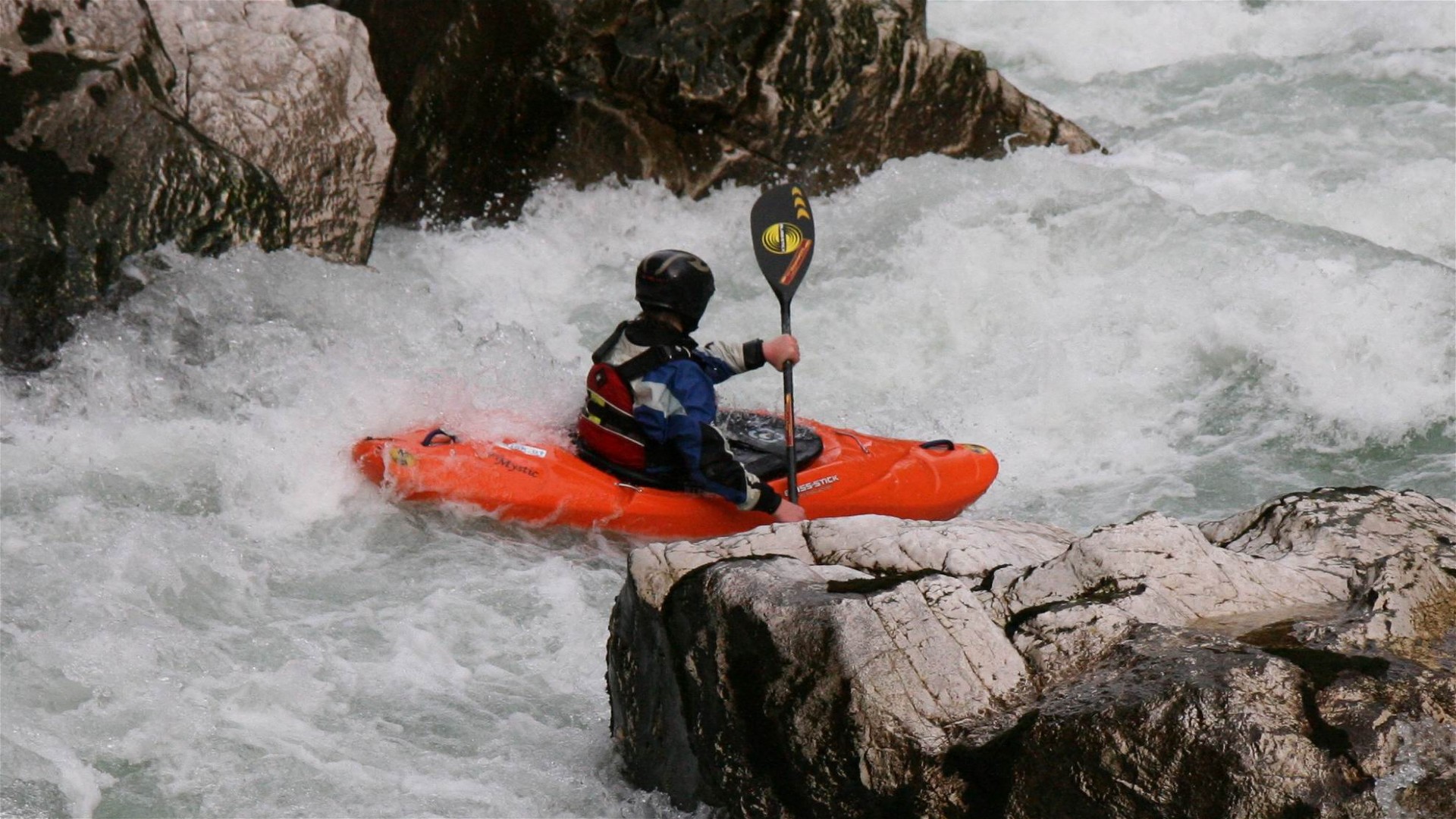 Kajak, Fluss Saalach, Abschnitt Lofer - Au (Teufelsschlucht) 3 er Kombi 🛶 Max R.