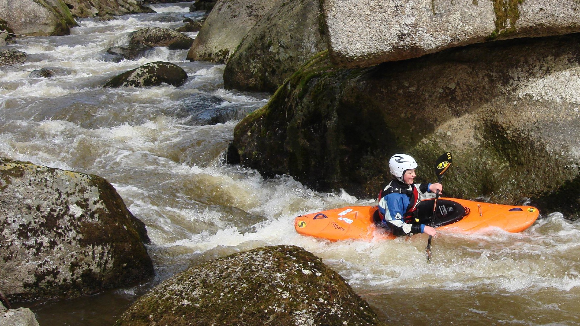 Kajak, Fluss Naarn, Abschnitt Naarnschluchten 1. Schlucht 🛶 Max R.