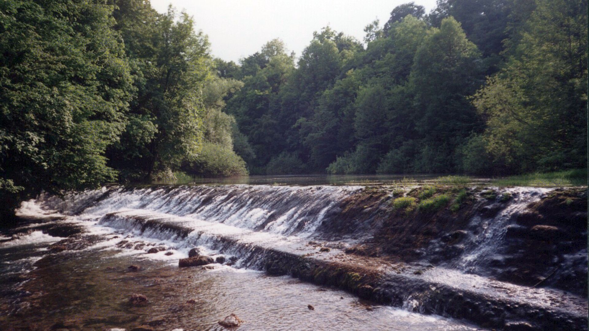 Kajak, Fluss Slunjčica, Abschnitt Karstquelle - Slunj Wehr beim Kraftwerk 
