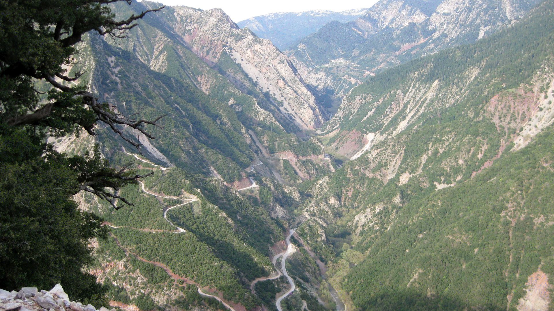 Kajak, Fluss Trikeriotis, Abschnitt Zusammenfluss - Rote Endklamm Umstellen ist auch ein Highlight! 