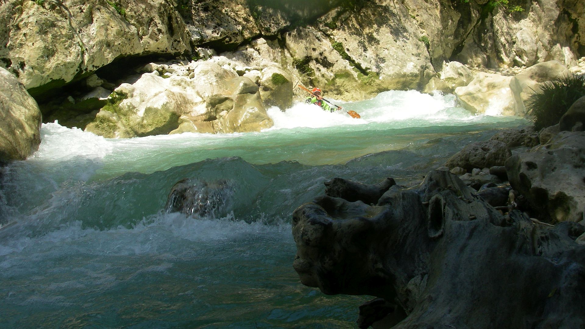 Kajak, Fluss Acheron, Abschnitt Vrysoula - Glyki (Weiße Schlucht) weitere Stufen 🛶 Monika R.
