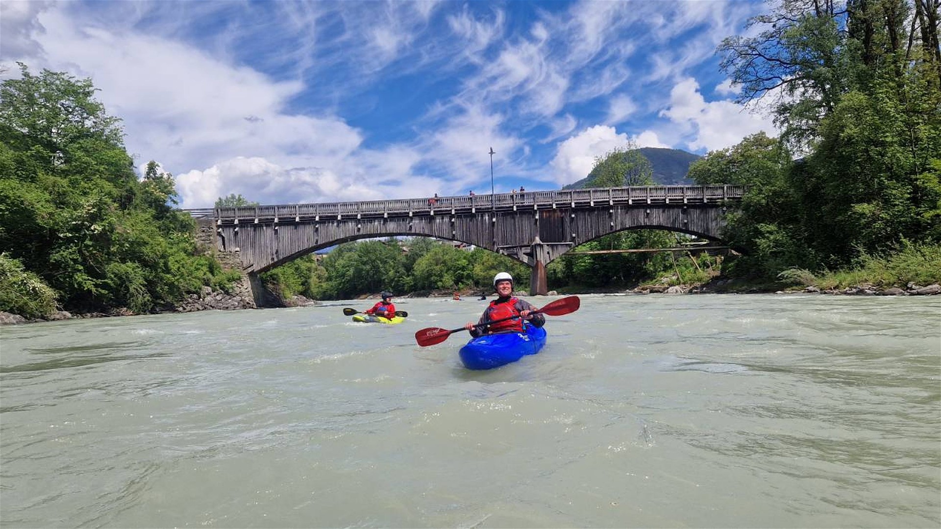 Kajak, Fluss Inn, Abschnitt Imst - Haiming (Imster Schlucht) Imster Schlucht 