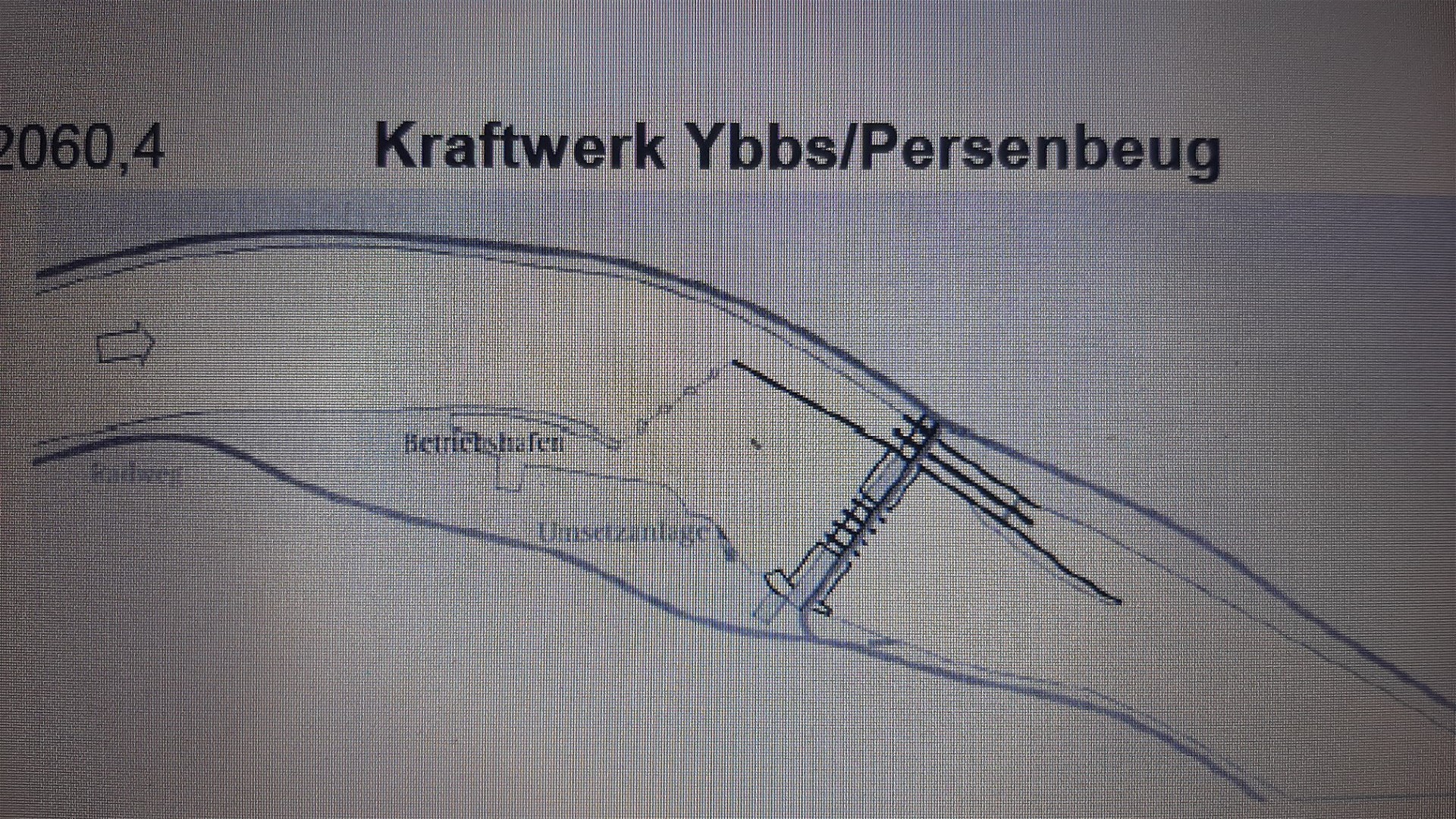 Kajak, Fluss Donau, Abschnitt Wallsee - Ybbs Umtragung KW Ybbs 