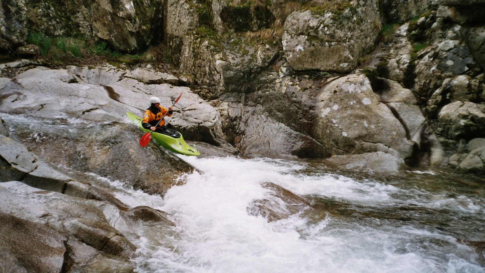 Kajak, Fluss Calasima, Abschnitt Calasima - Golo Mündung Rutschen 🛶 Didi A.