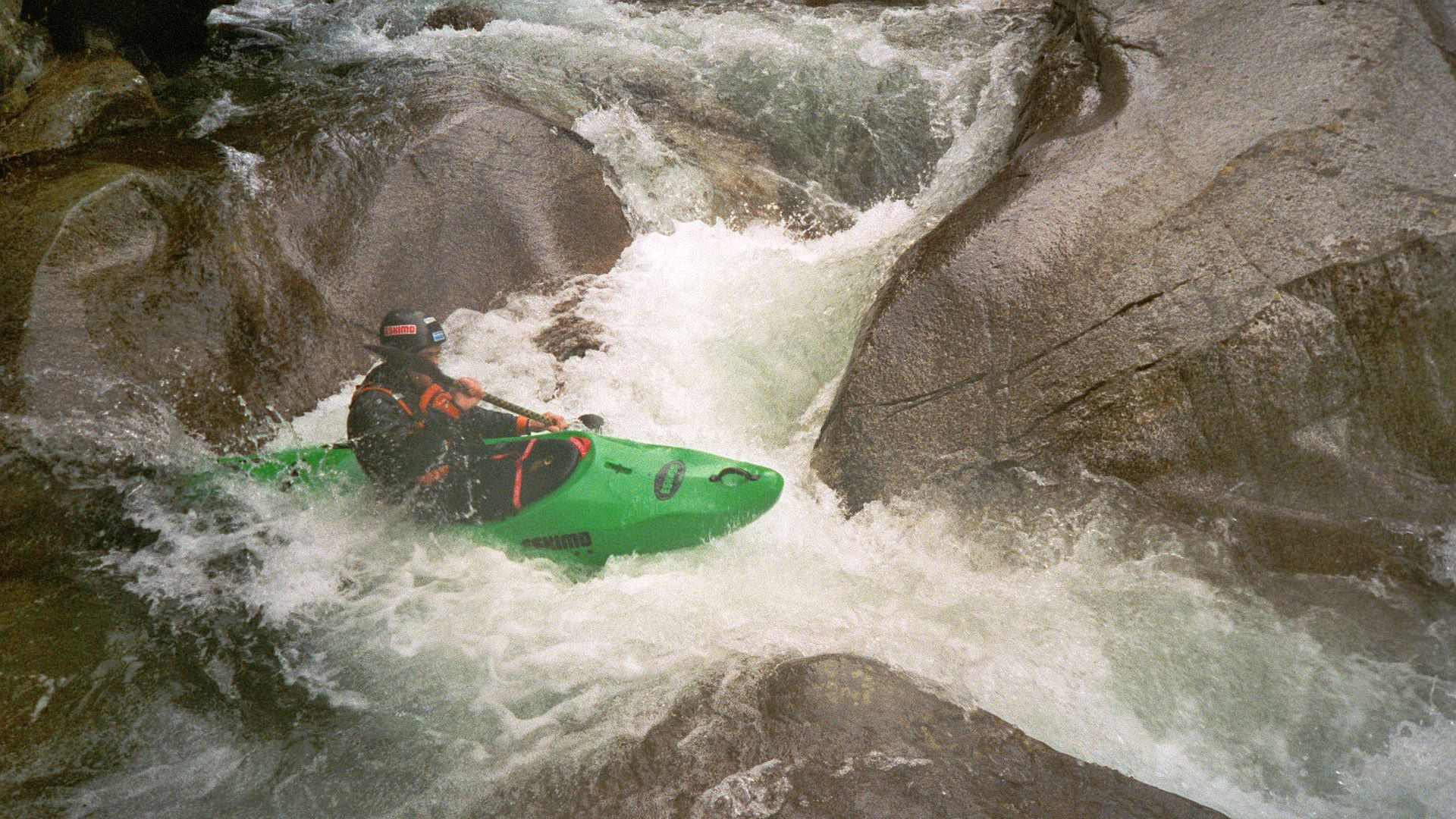 Kajak, Fluss Calasima, Abschnitt Calasima - Golo Mündung Schlitze 🛶 Horst K.