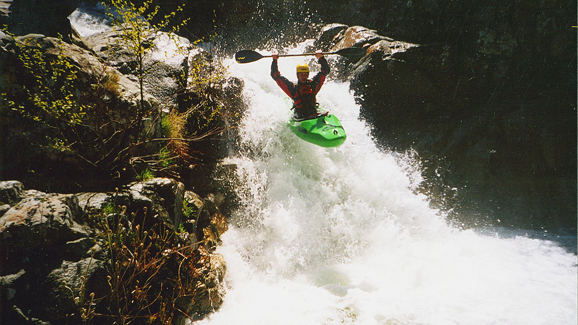 Kajak, Fluss Lizola, Abschnitt Soccia - Guagno les Bains Bobbahn Wasserfall 🛶 Horst K.