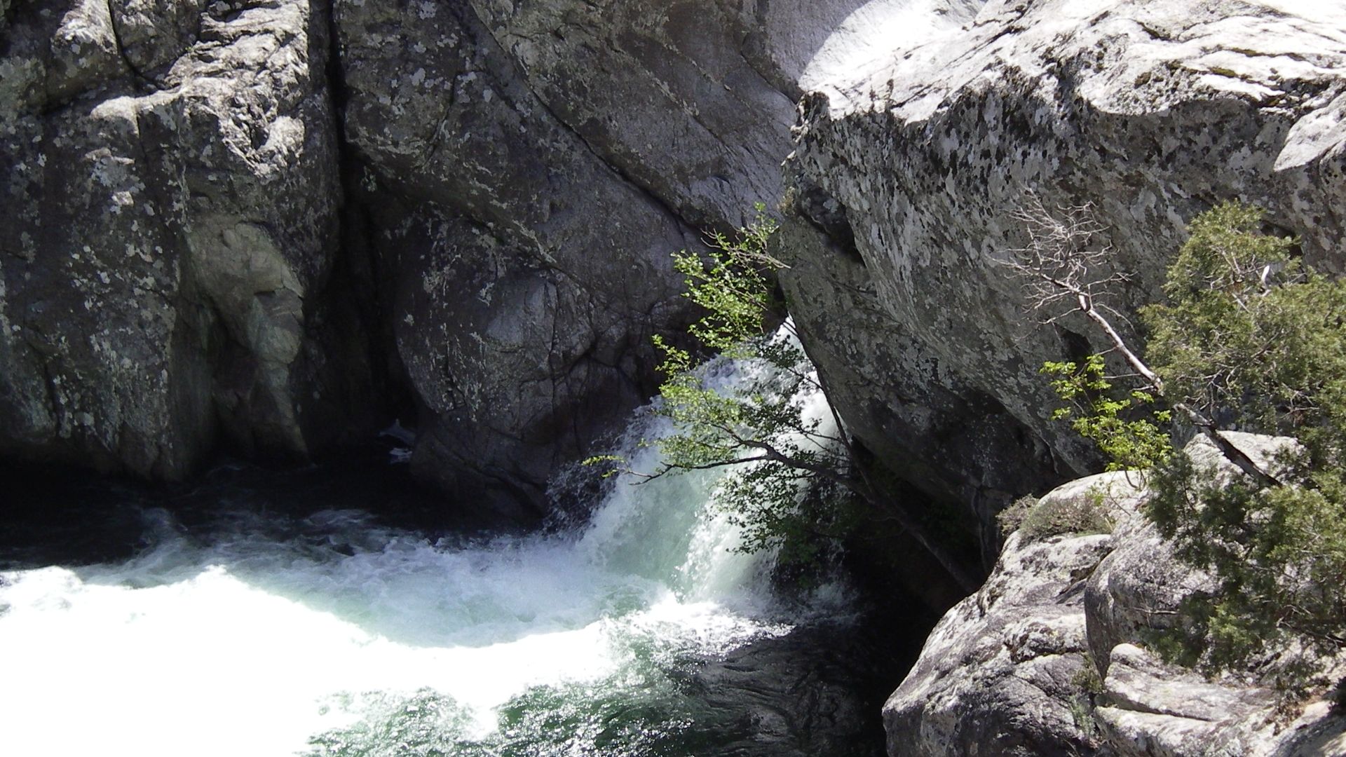 Kajak, Fluss Fium Orbo, Abschnitt Cavo - Erzmine (Oberer Fium Orbo) die Rakete 