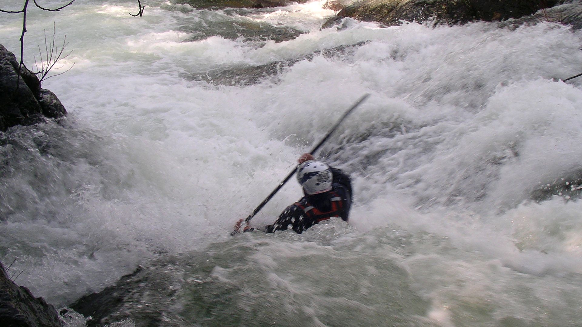 Kajak, Fluss Golo, Abschnitt Kraftwerk - Ponte Leccia (Mittlerer Golo) rein in den Staubsauger 🛶 Horst K.