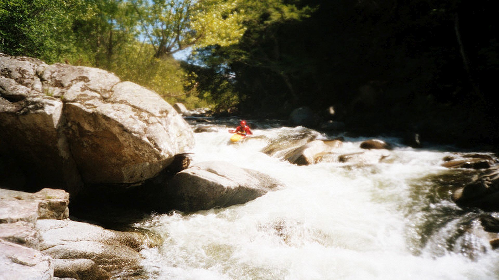 Kajak, Fluss Taravo, Abschnitt Olivese - Brücke N2196 (DKV 3. Etappe) schönes S 🛶 Peter F.