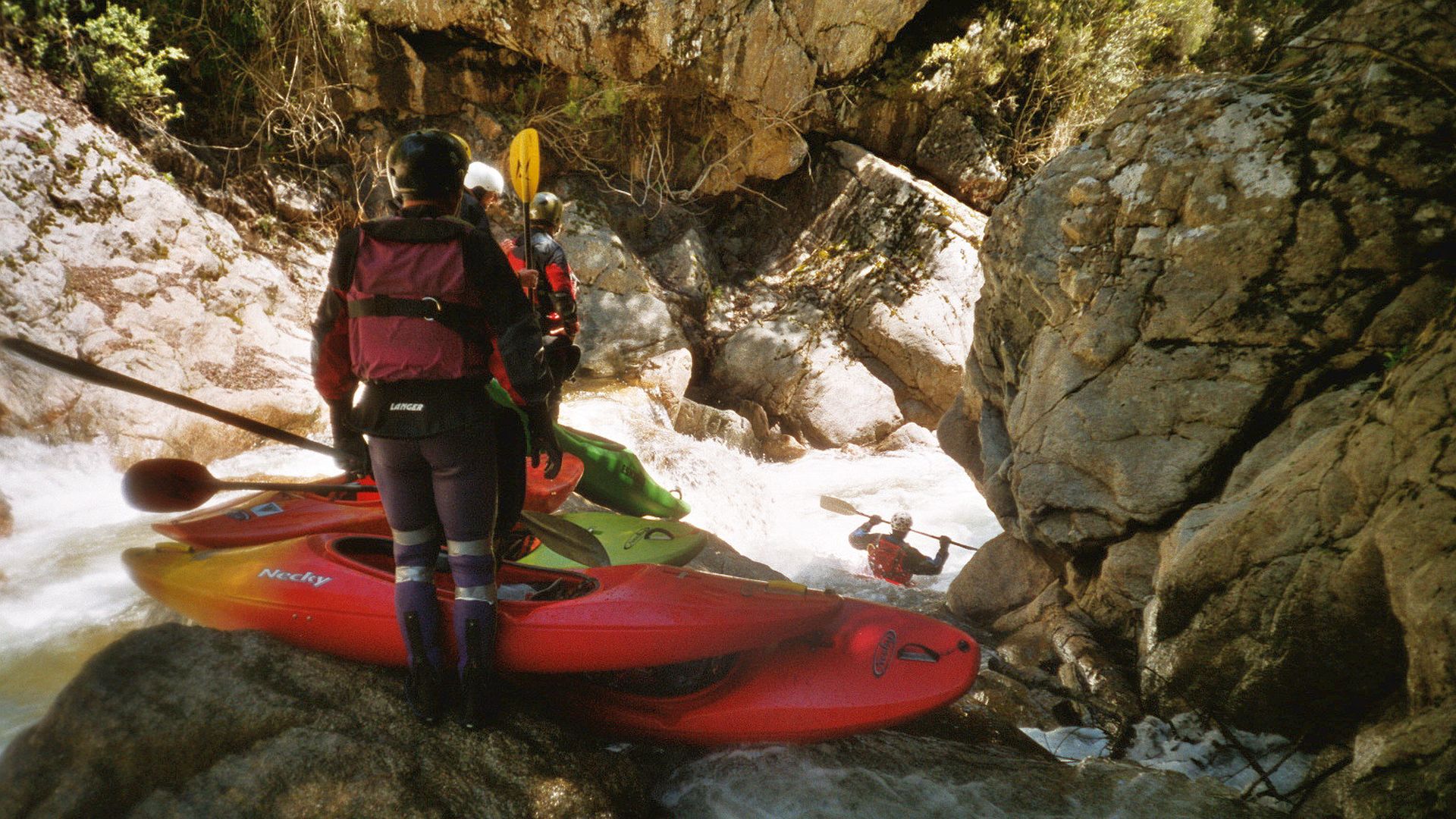 Kajak, Fluss Codi, Abschnitt Quenza - Mündung ab in den Keller! 🛶 LFC