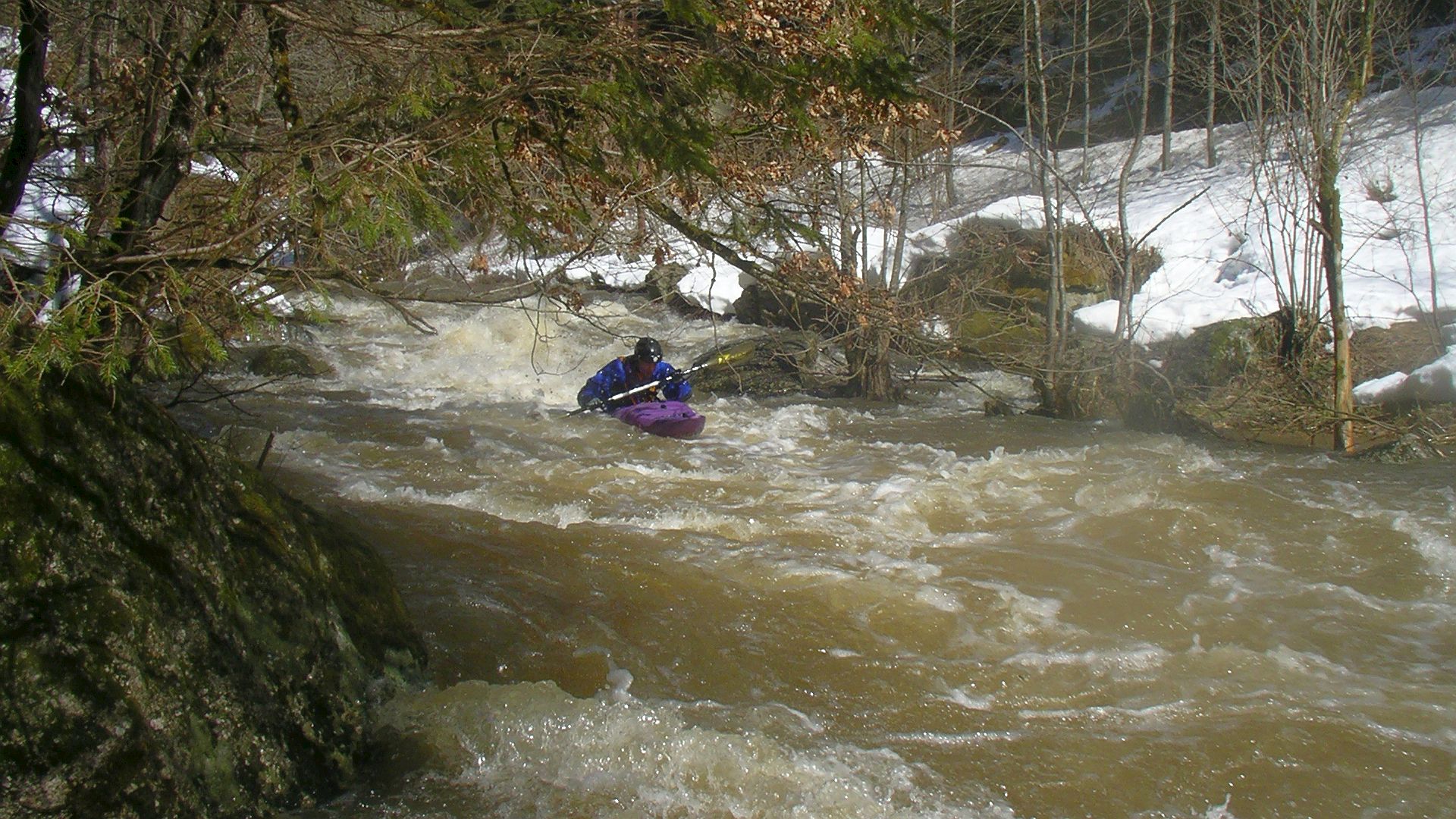 Kajak, Fluss Große Naarn, Abschnitt Ruine Ruttenstein - Pierbach Stufen 🛶 Christian S.