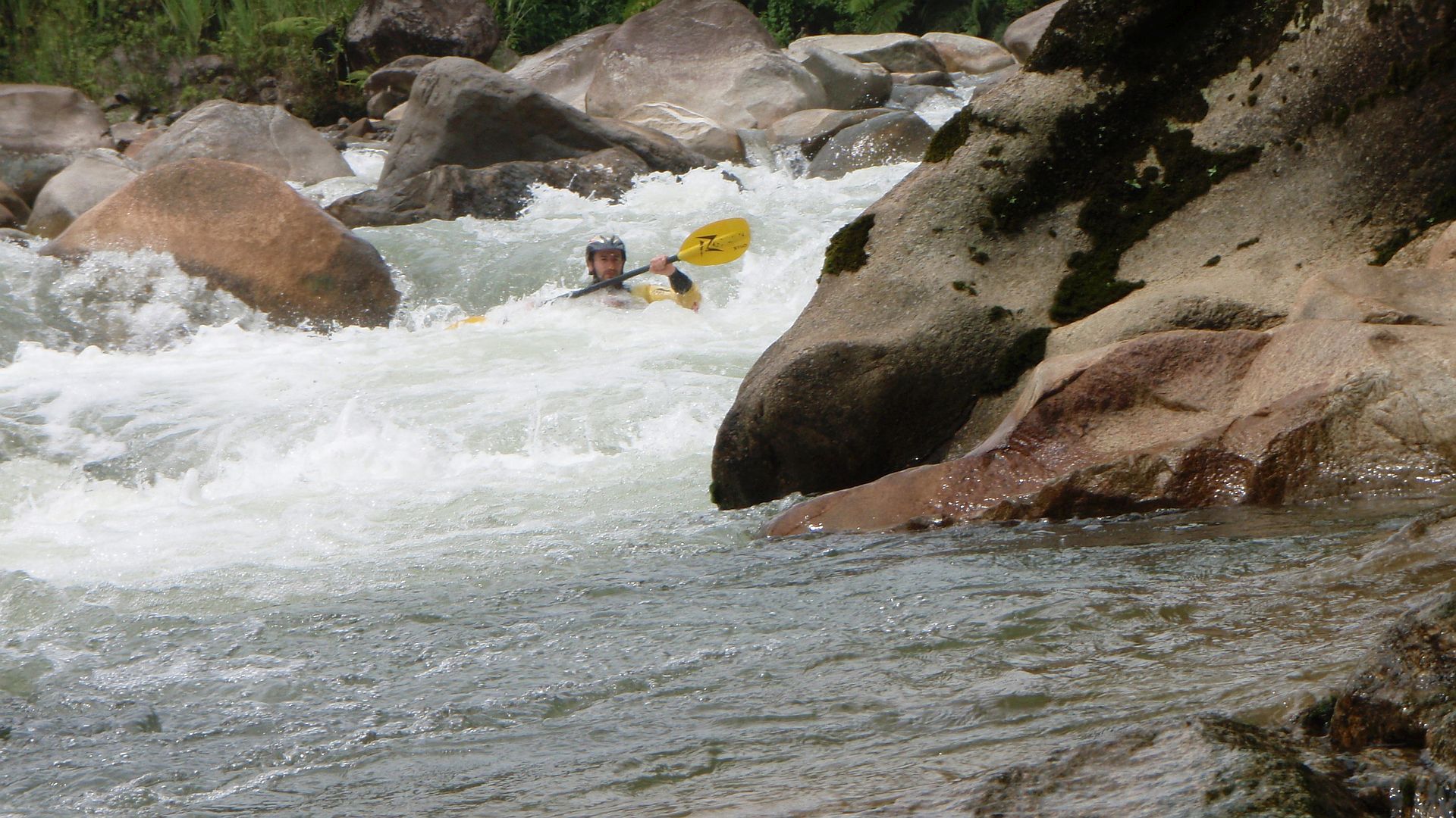 Kajak, Fluss Misahualli, Abschnitt Cotundo - Archidona (Oberlauf) viele Stufen 🛶 Fabian T.
