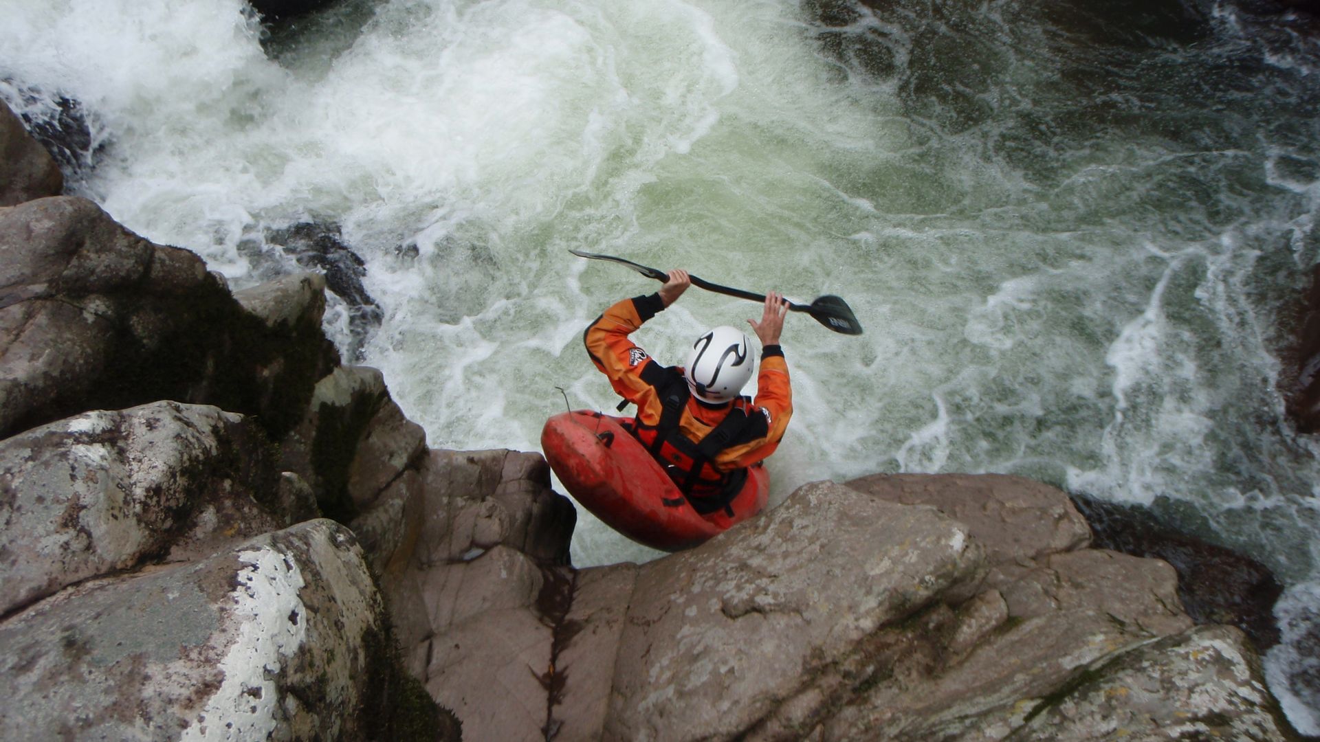 Kajak, Fluss Misahualli, Abschnitt Santo Domingo - Puerto Misahualli (Unterlauf) Alpinstart nach dem Umtrager 🛶 Patrick M.