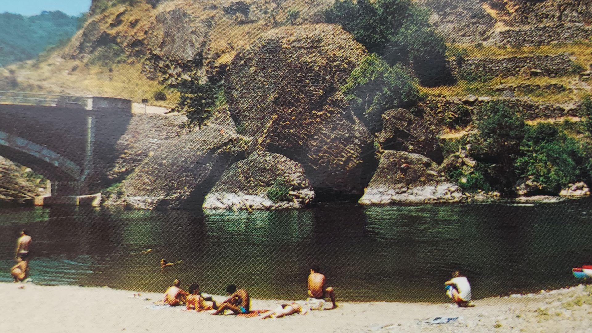 Kajak, Fluss Allier, Abschnitt Prades - Langeac Prades 