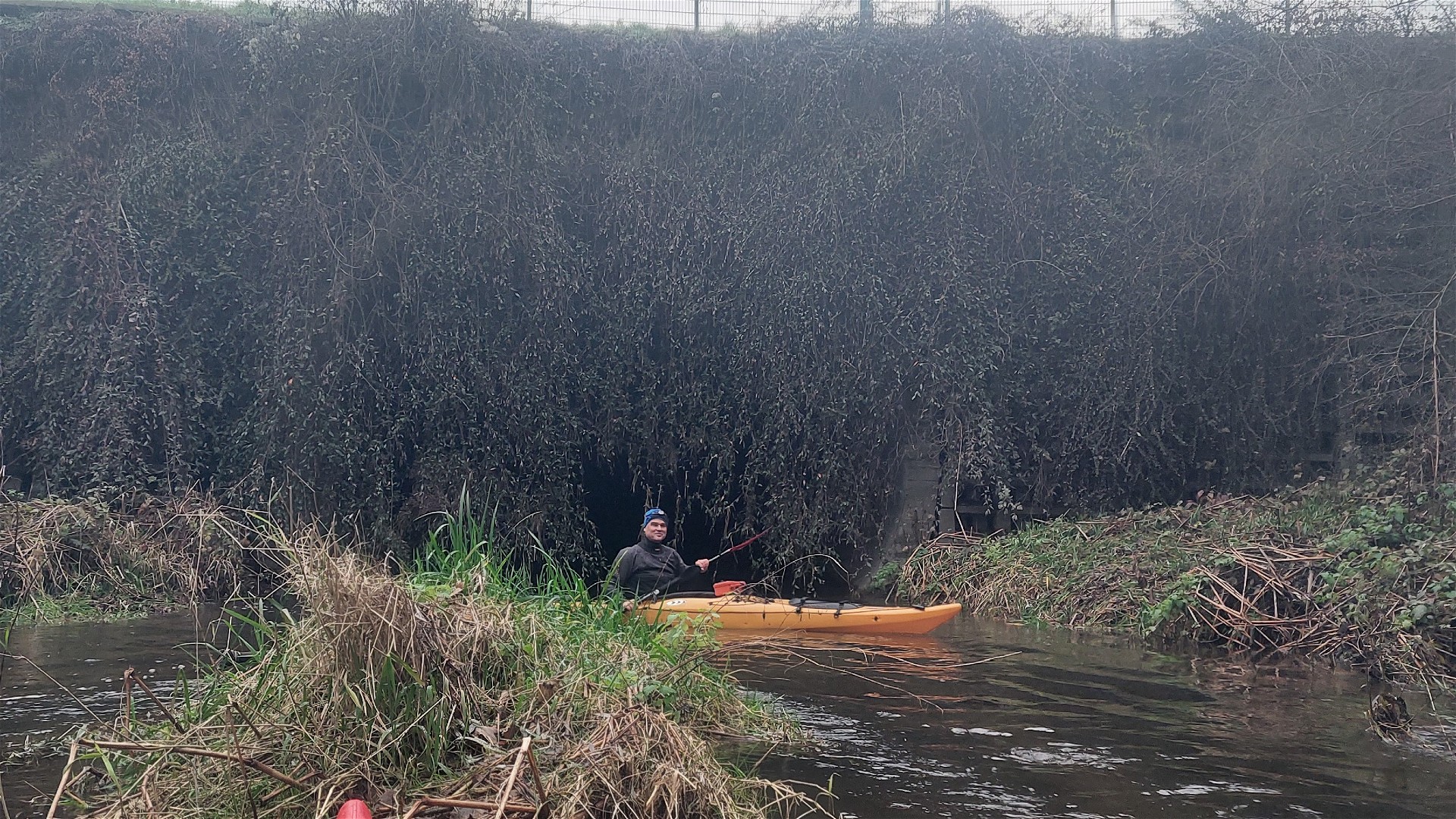 Kajak, Fluss Donau, Abschnitt Tunnelrunde Ausfahrt Tunnel 