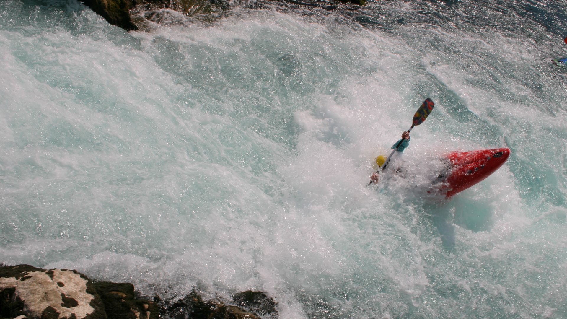 Kajak, Fluss Zrmanja, Abschnitt Kaštel Žegarski - Berberi (Große Schlucht) nach Visoki Buk 🛶 Wolfram S.