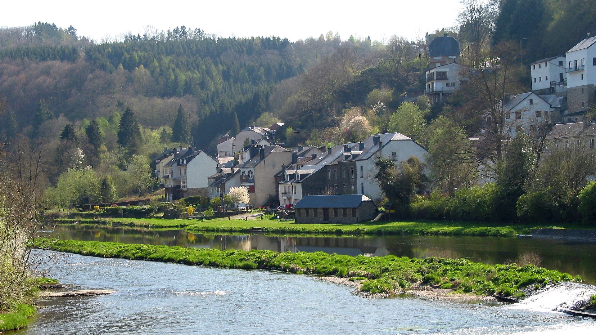 Kajak, Fluss Semois, Abschnitt Dohan - Poupehan