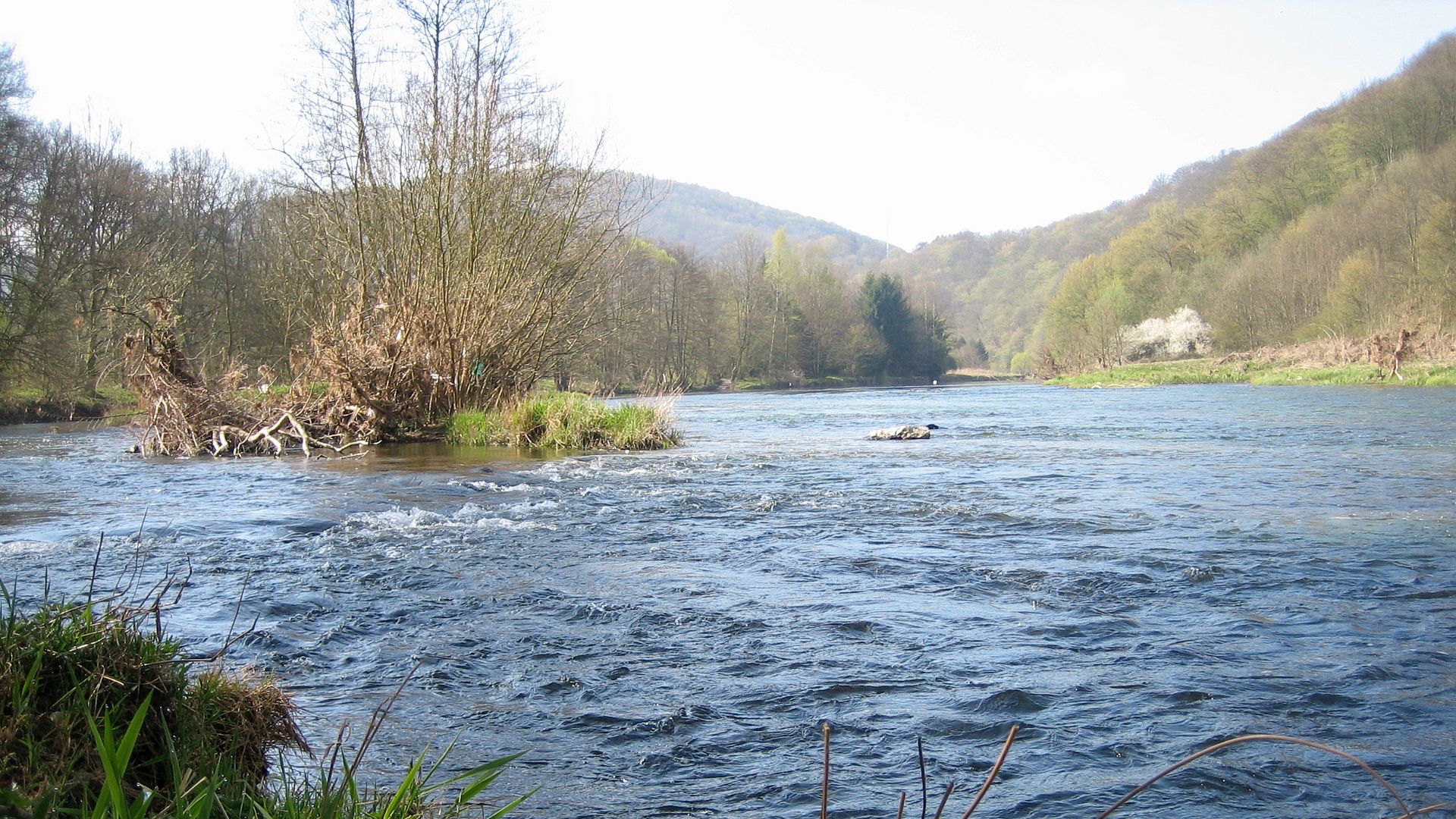 Kajak, Fluss Semois, Abschnitt Poupehan - Bohan