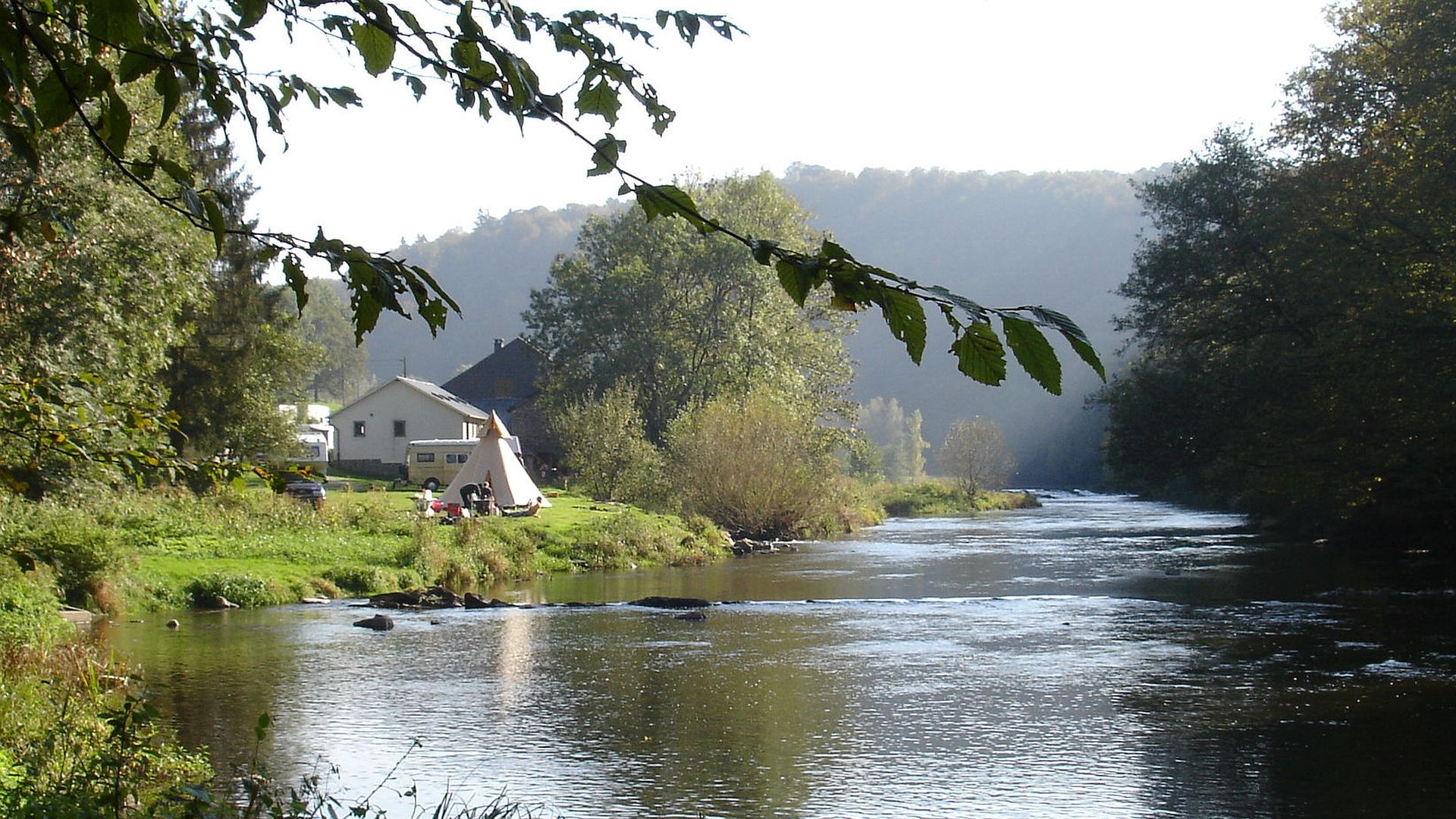 Kajak, Fluss Semois, Abschnitt Florenville - Herbeumont