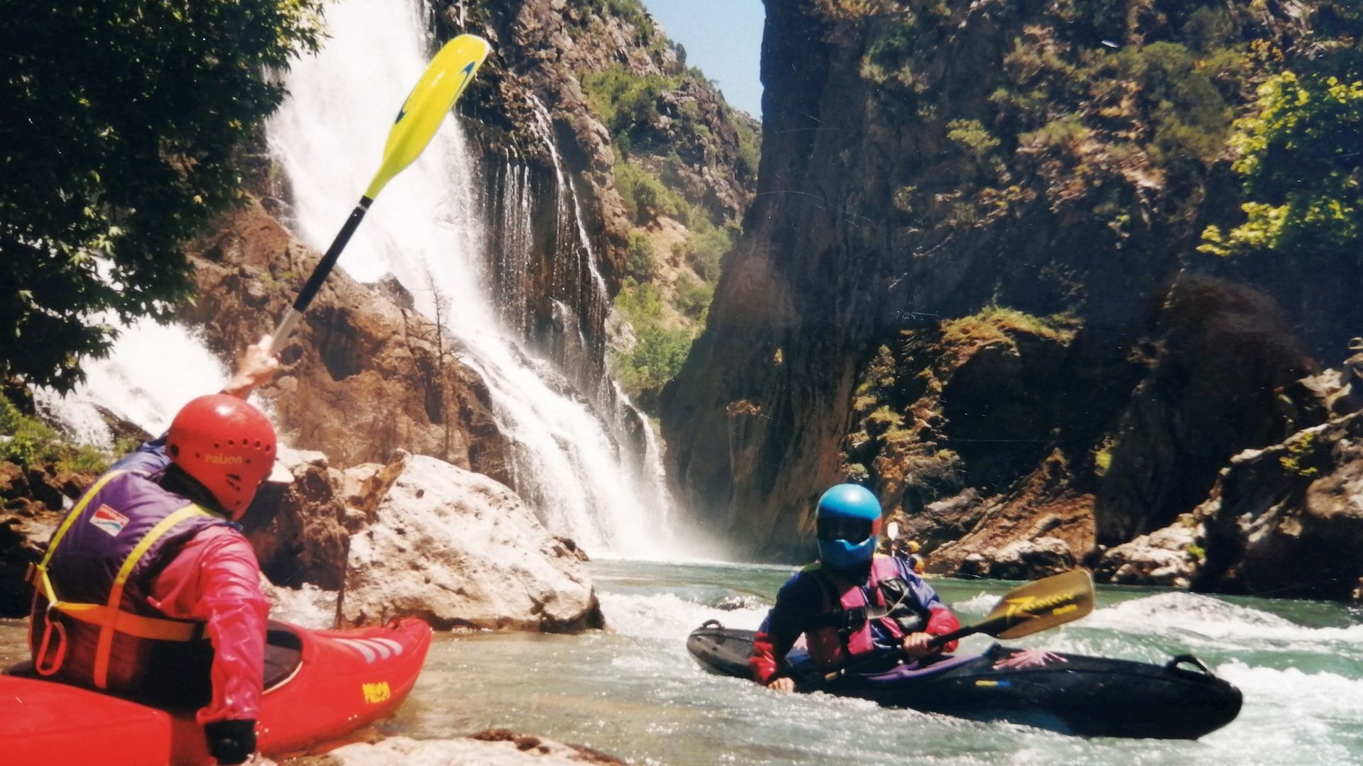 Kajak, Fluss Alara, Abschnitt Gesamtbeschreibung DKV Ucansu Wasserfall Karstquelle 
