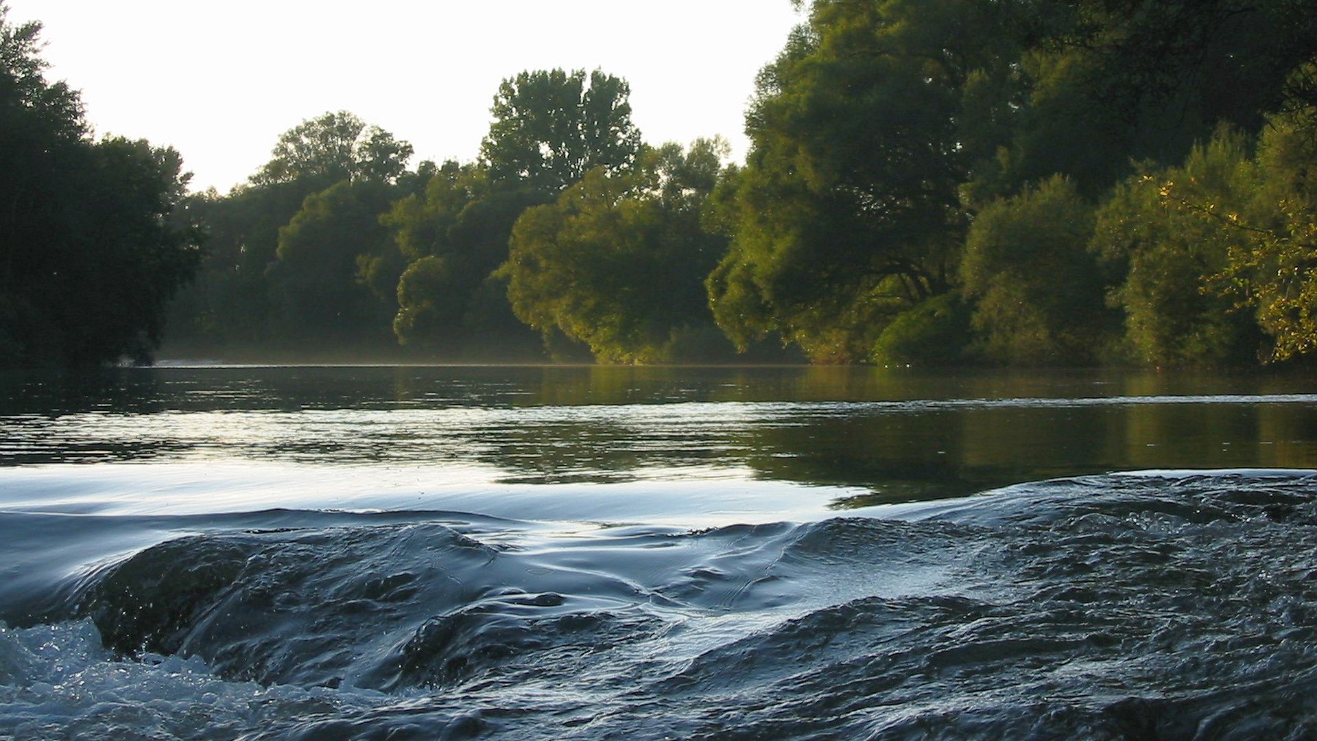 Kajak, Fluss Ybbs, Abschnitt Amstetten - Günzing (Rampenstrecke)