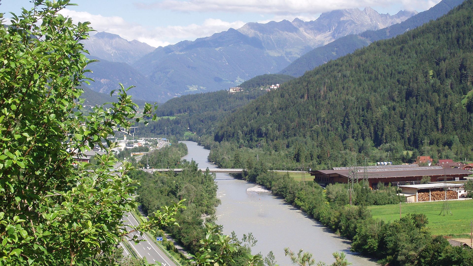 Kajak, Fluss Inn, Abschnitt Landeck - Imst