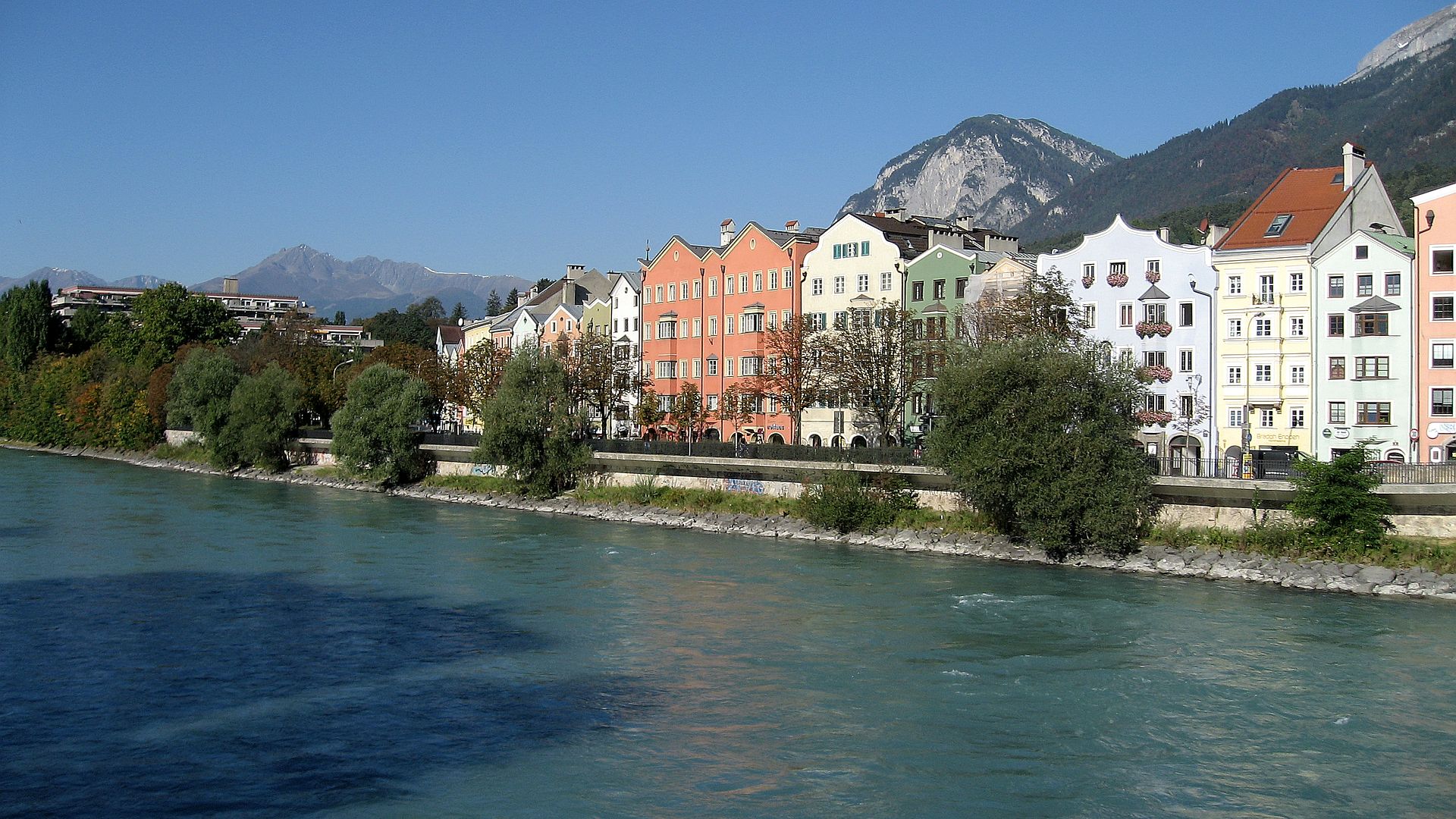 Kajak, Fluss Inn, Abschnitt Innsbruck - Schwaz