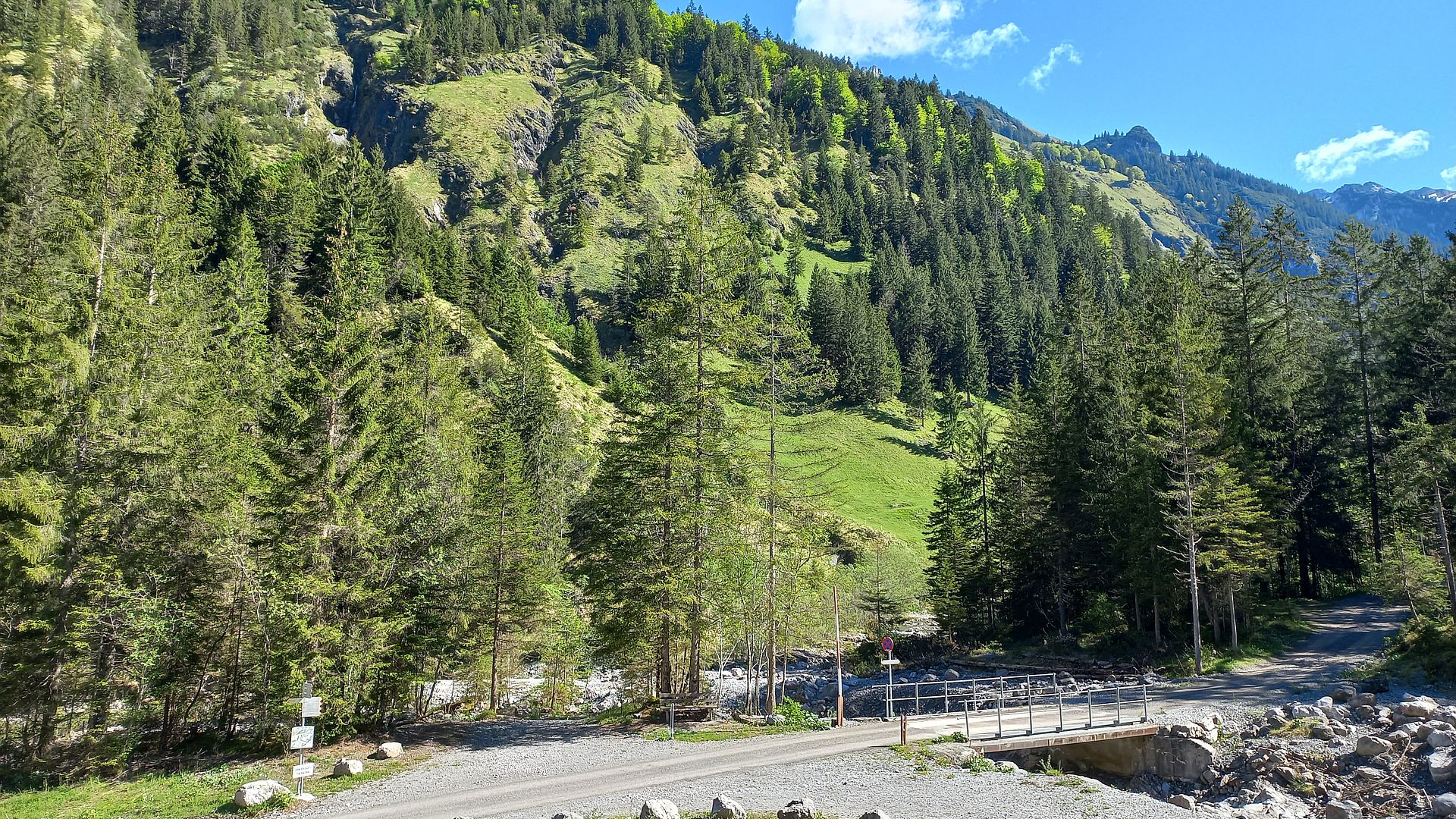 Kajak, Fluss Lutzbach, Abschnitt Matonabach - Garsella (Standardstrecke)