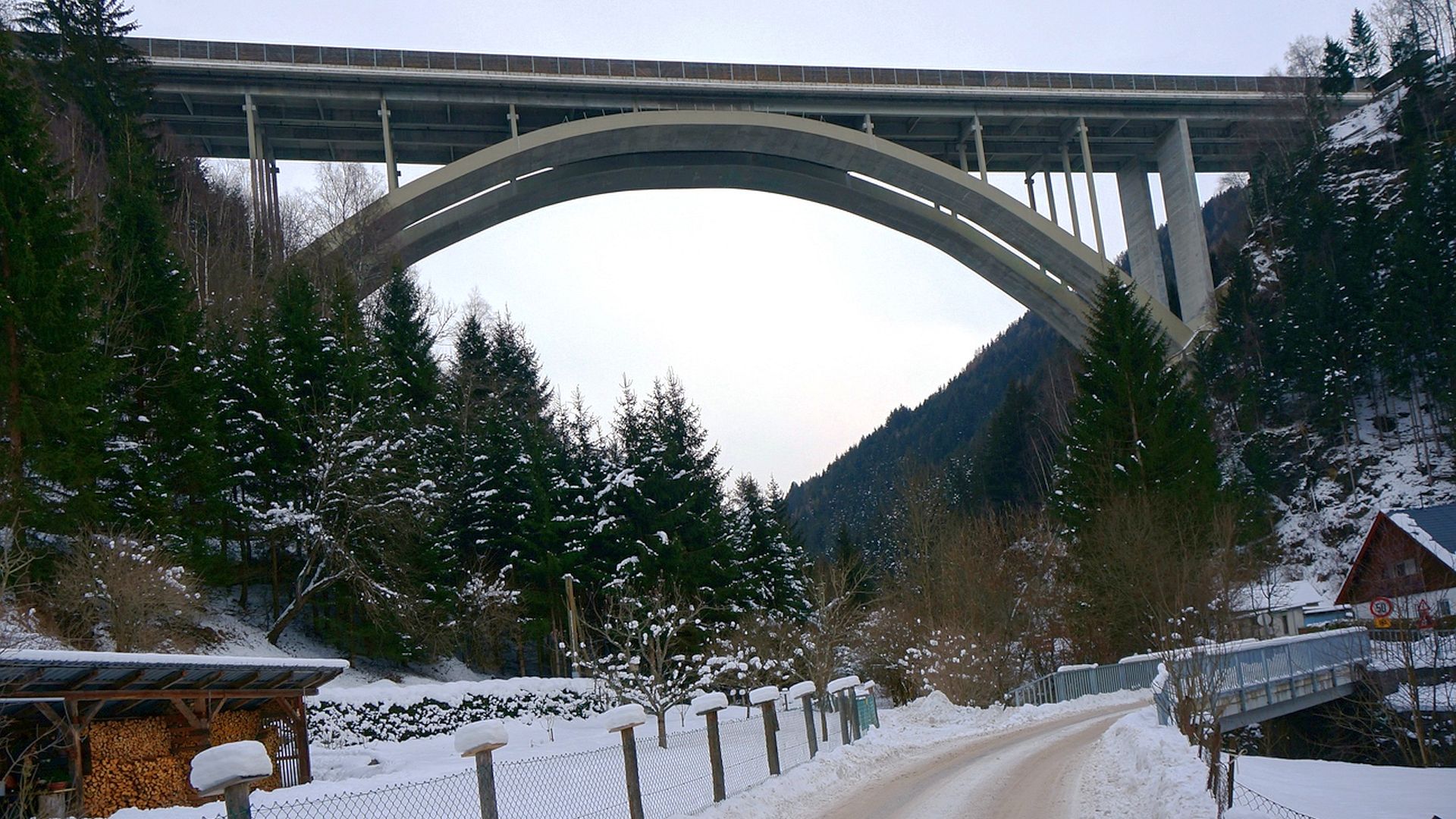 Kajak, Fluss Lieser, Abschnitt Kremsbrücke - Gmünd (Obere Lieser)