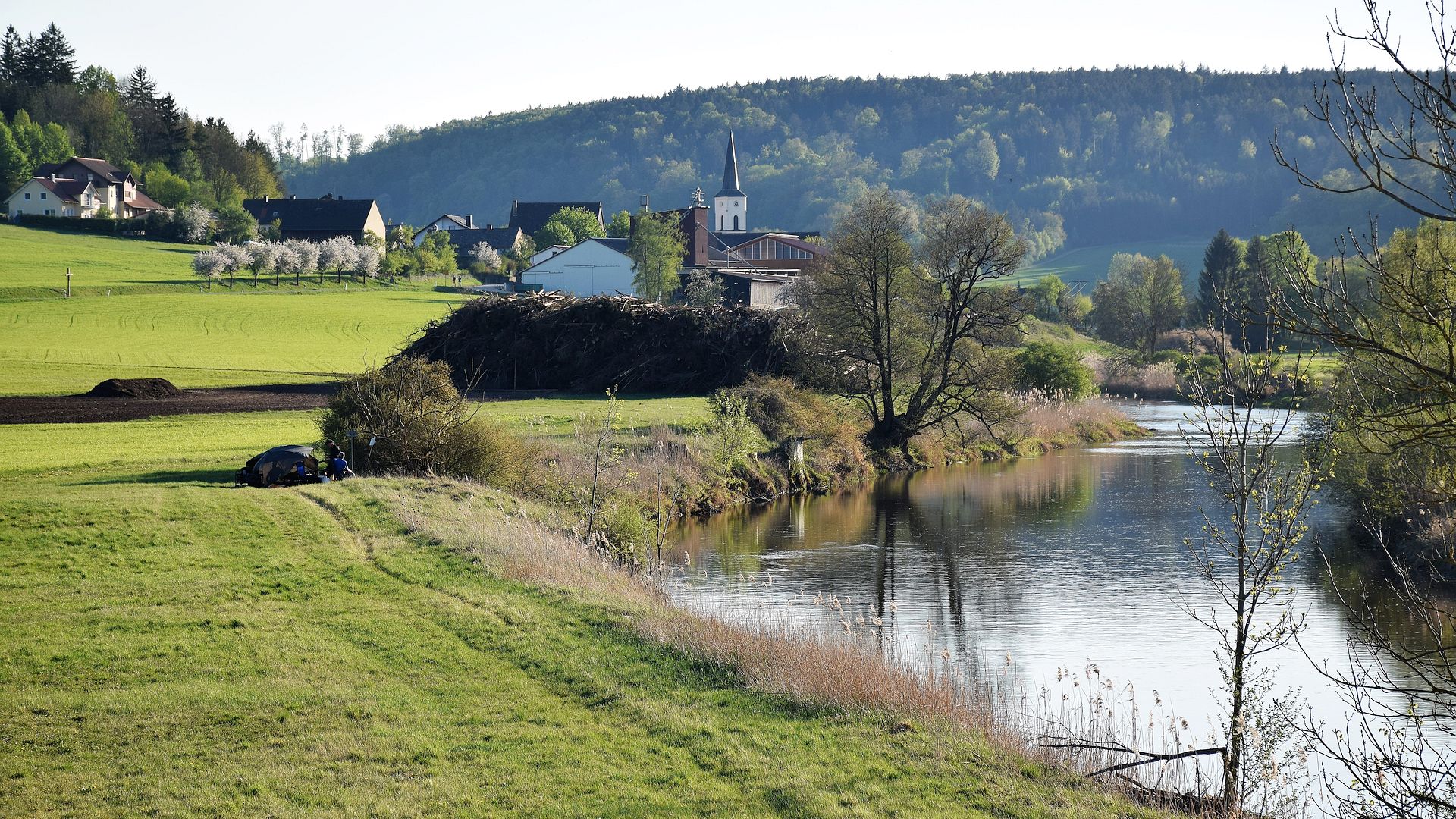 Kajak, Fluss Altmühl, Abschnitt Kipfenberg - Beilngries