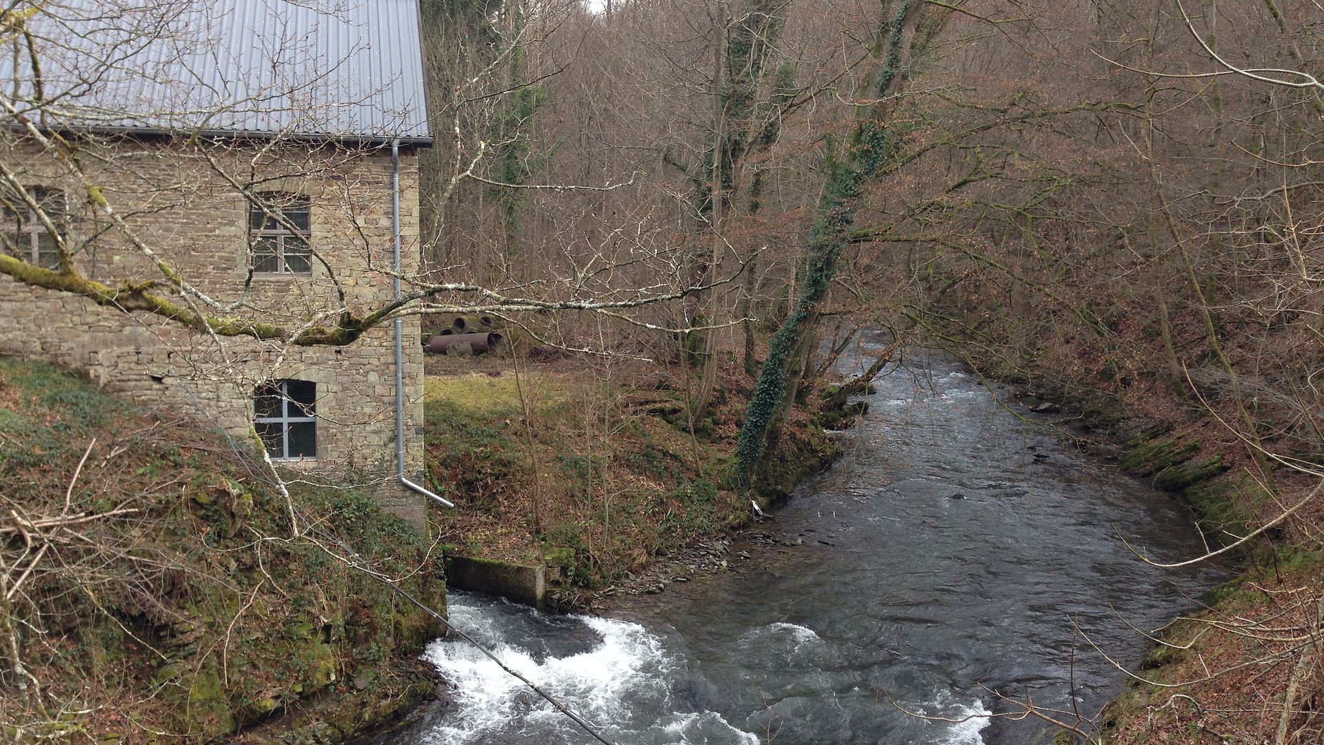 Kajak, Fluss Bröl, Abschnitt Bröleck - Mündung (Unterlauf)