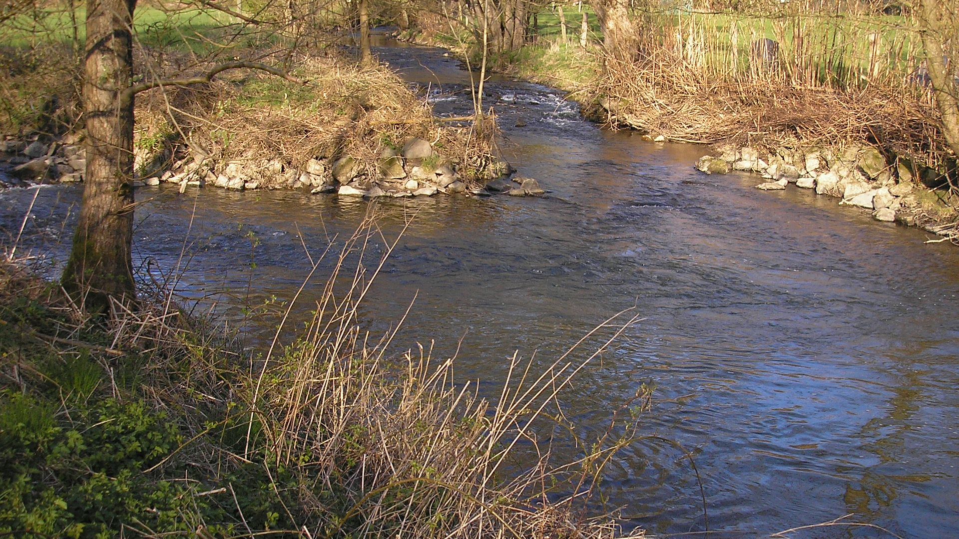 Kajak, Fluss Bröl, Abschnitt Erlinghausen - Bröleck (Oberlauf)