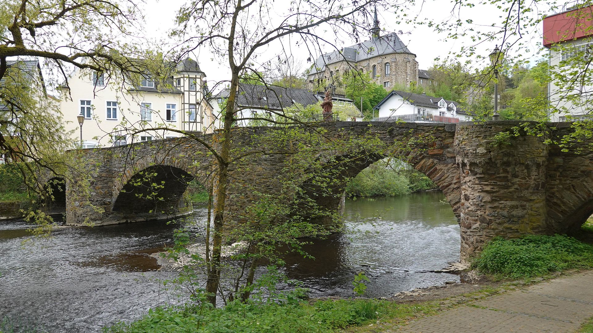 Kajak, Fluss Elbbach, Abschnitt Lochmühle  - Mündung