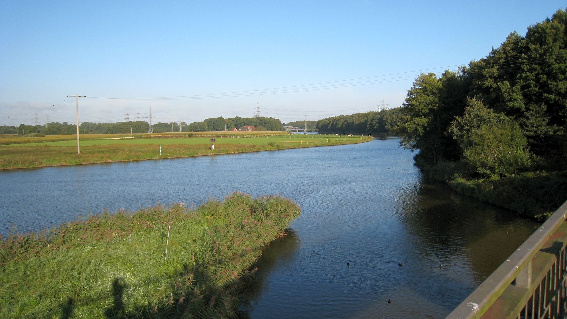 Kajak, Fluss Ems, Abschnitt Rheine - Lingen