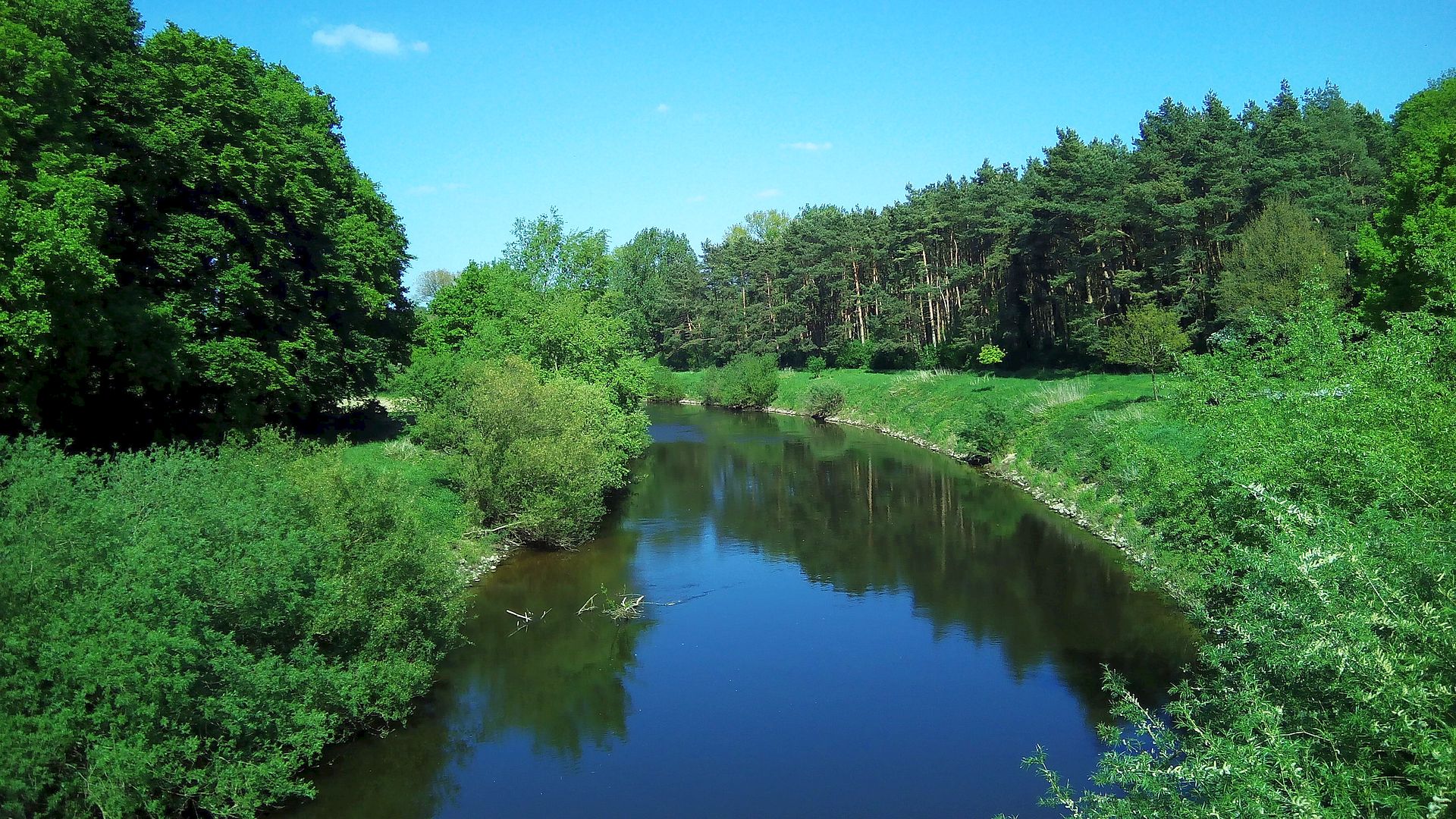 Kajak, Fluss Ems, Abschnitt Hembergen - Rheine