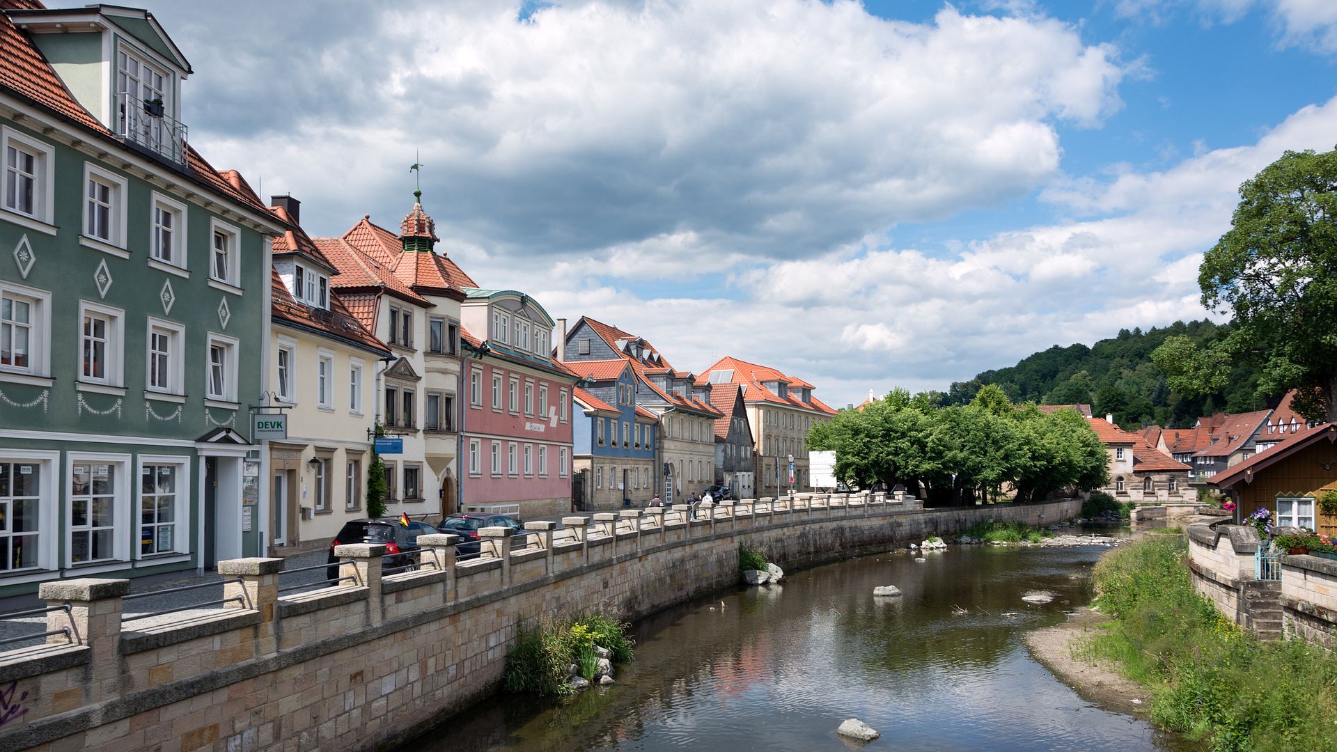 Kajak, Fluss Haßlach, Abschnitt Rothenkirchen - Kronach (Standardstrecke)