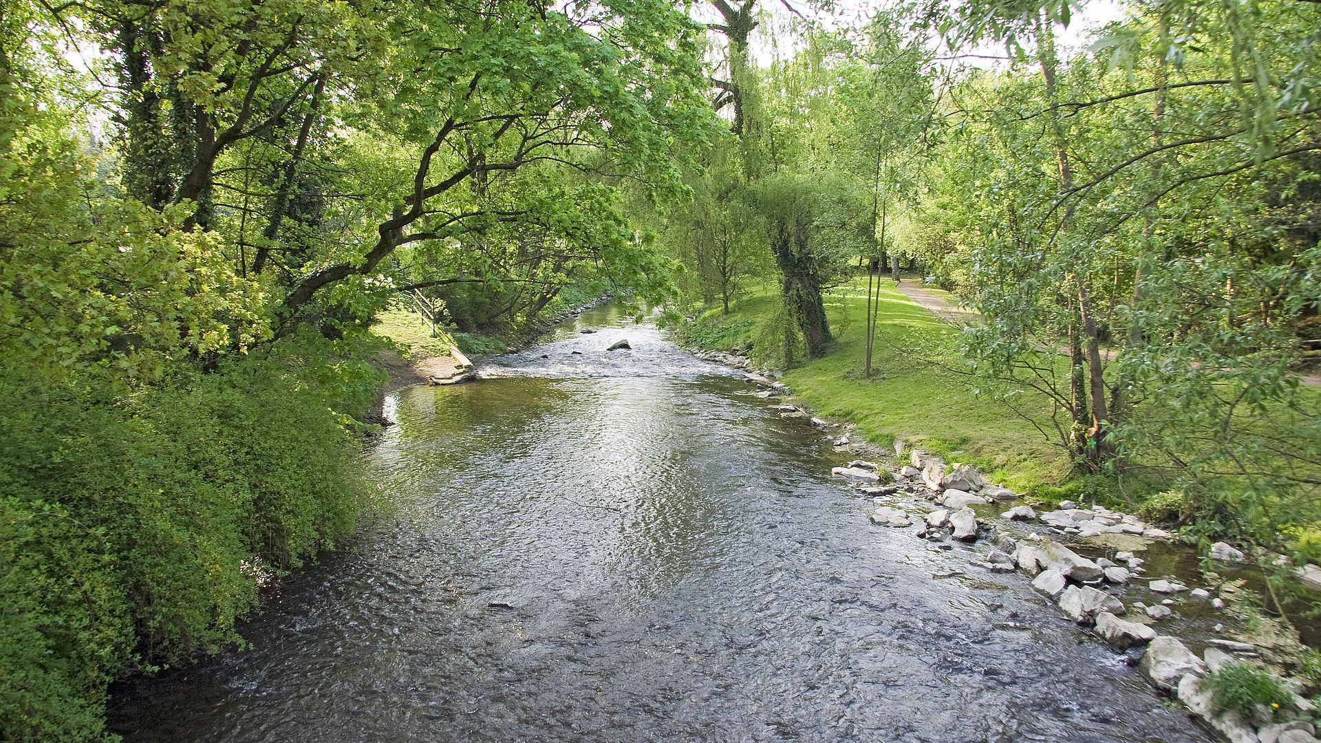 Kajak, Fluss Hönne, Abschnitt Balve - Menden