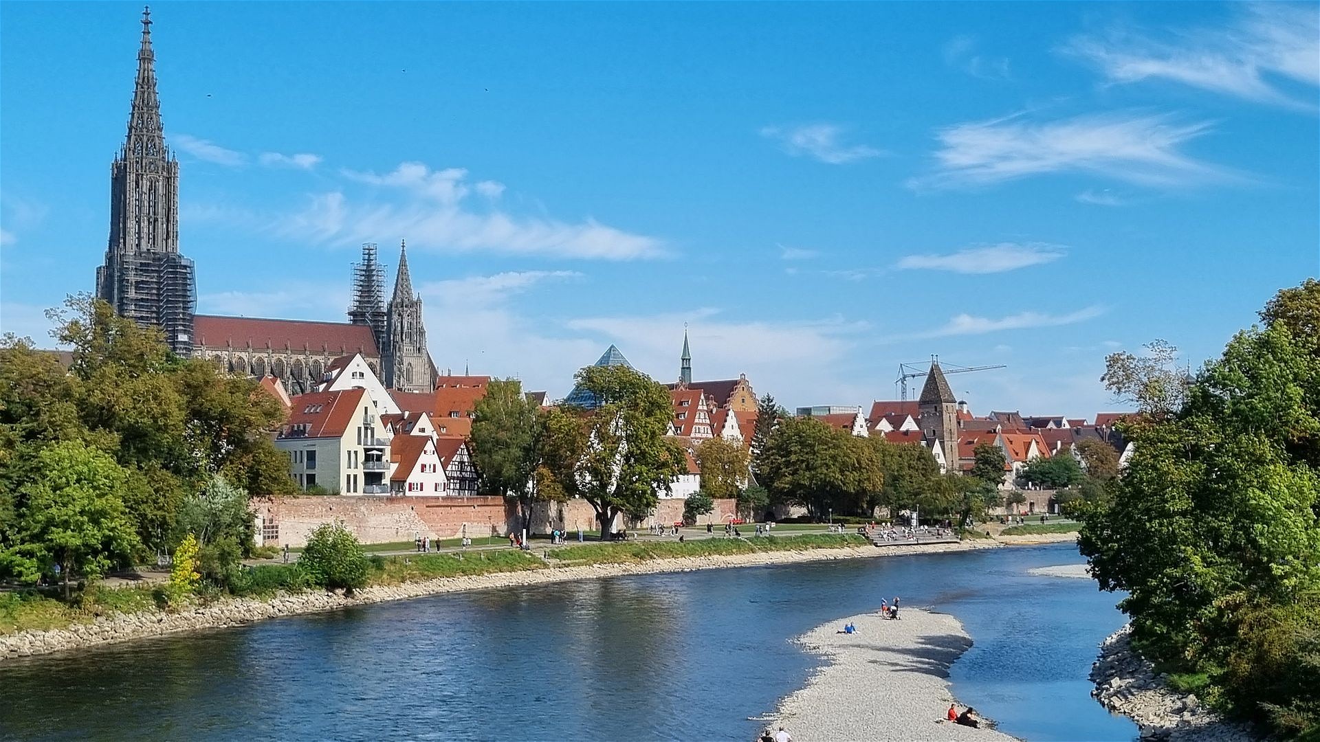 Kajak, Fluss Iller, Abschnitt Illerrieden - Ulm (Untere)