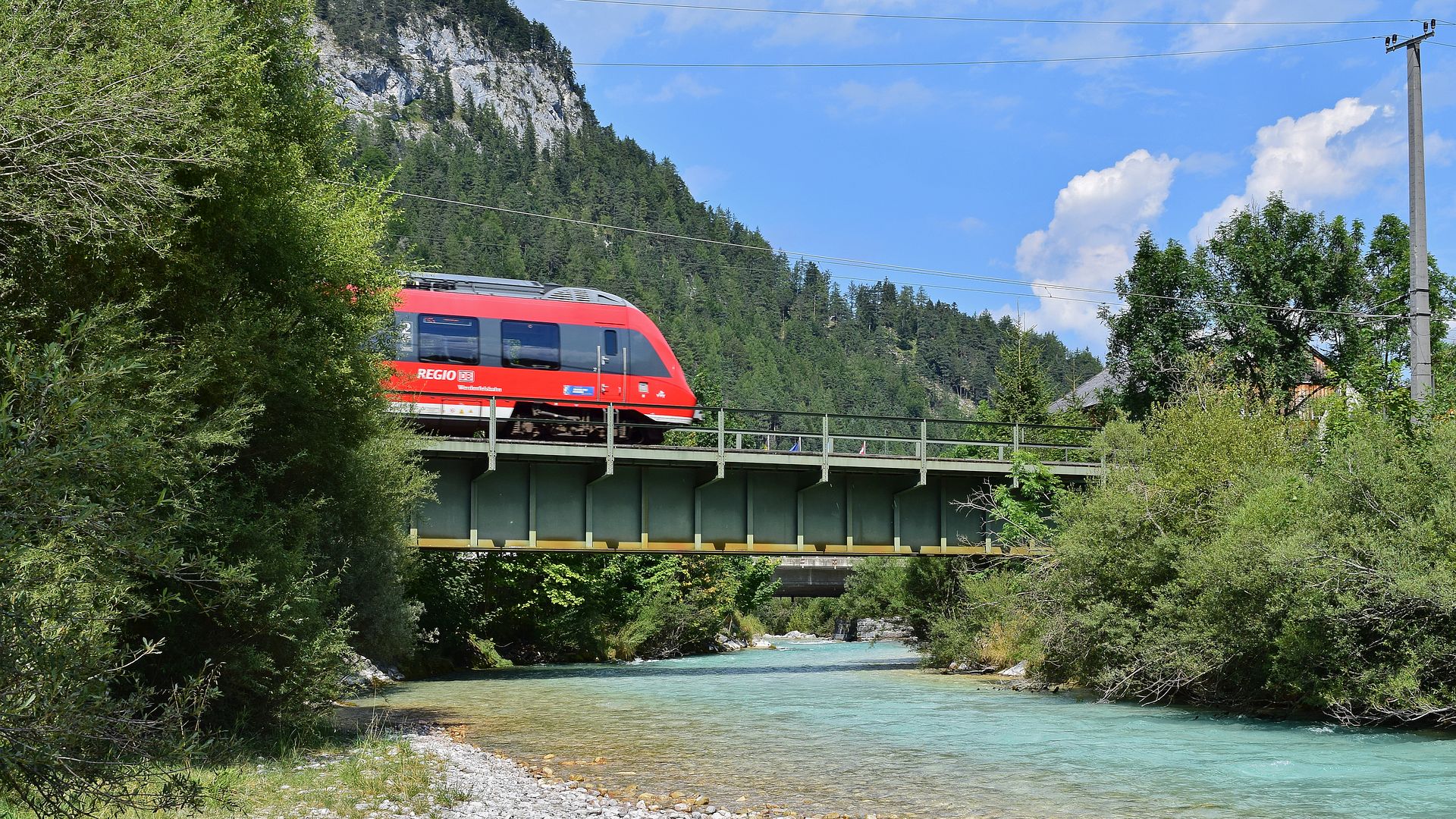 Kajak, Fluss Isar, Abschnitt Scharnitz - Krün