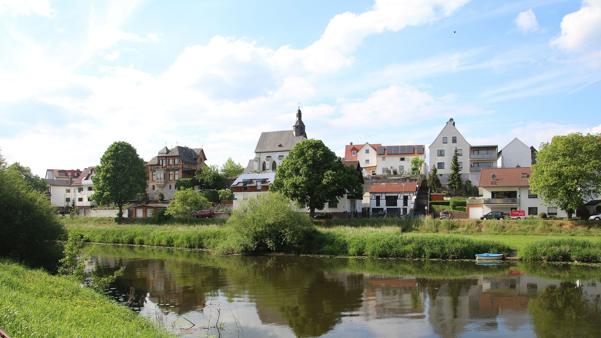 Kajak, Fluss Lahn, Abschnitt Gießen - Solms