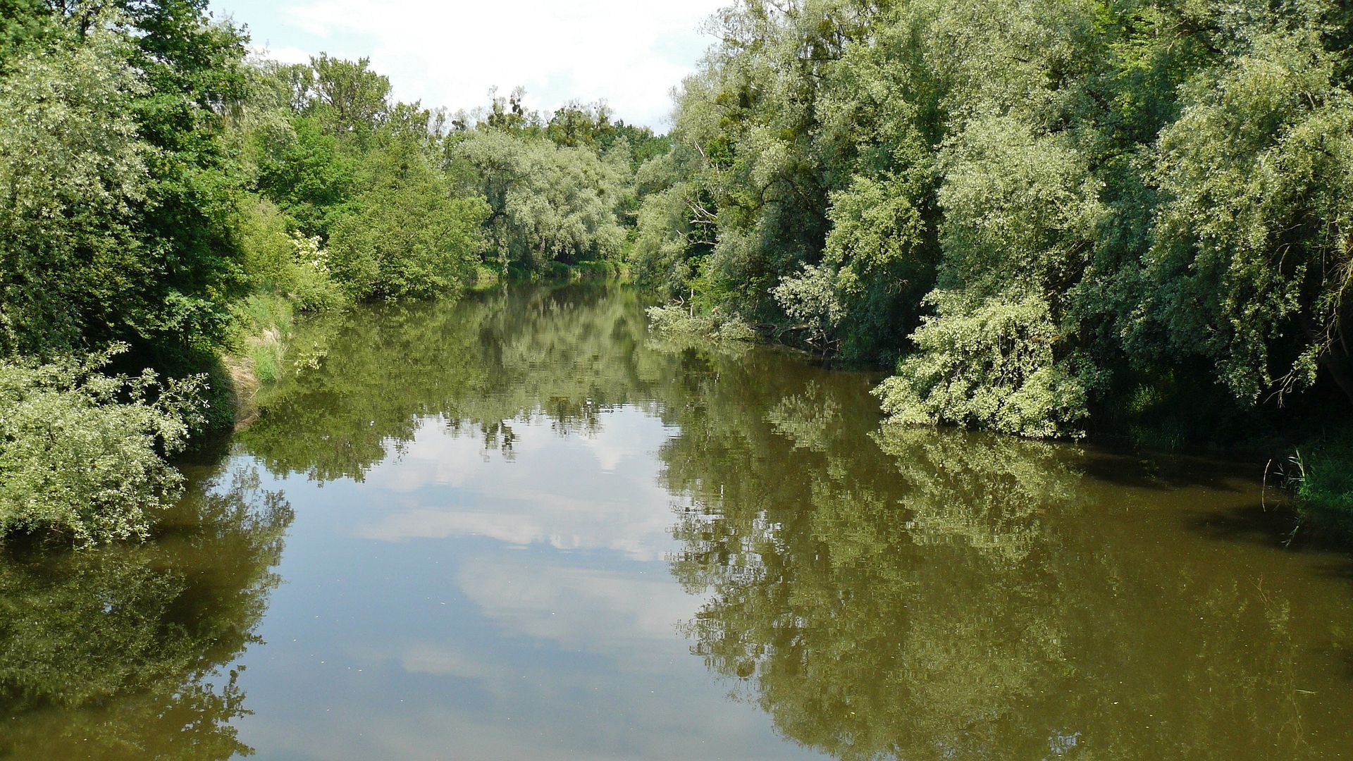 Kajak, Fluss Schussen, Abschnitt Ravensburg - Bodensee (Unterlauf)
