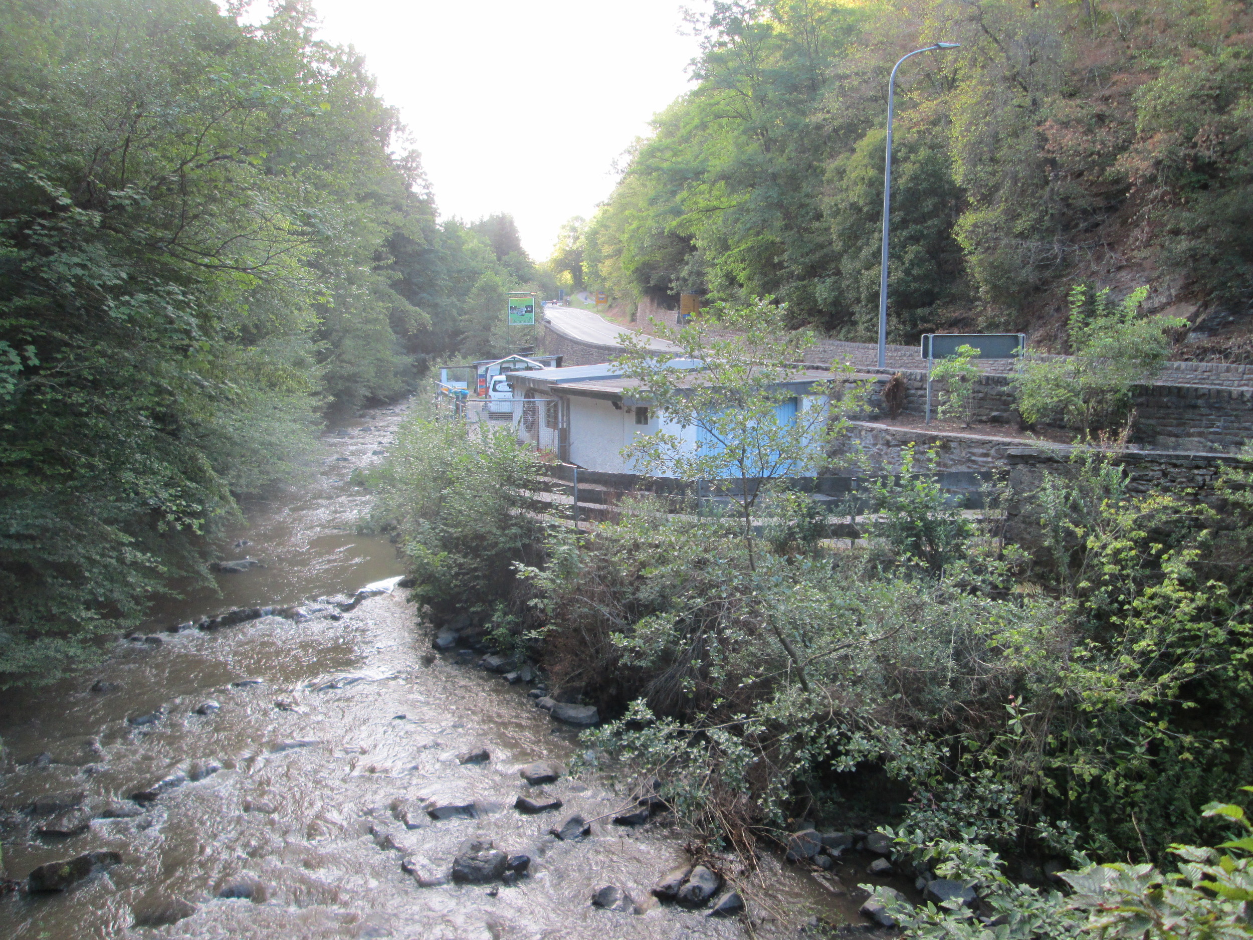 Kajak, Fluss Üßbach, Abschnitt Strotzbüsch - Bad Bertrich