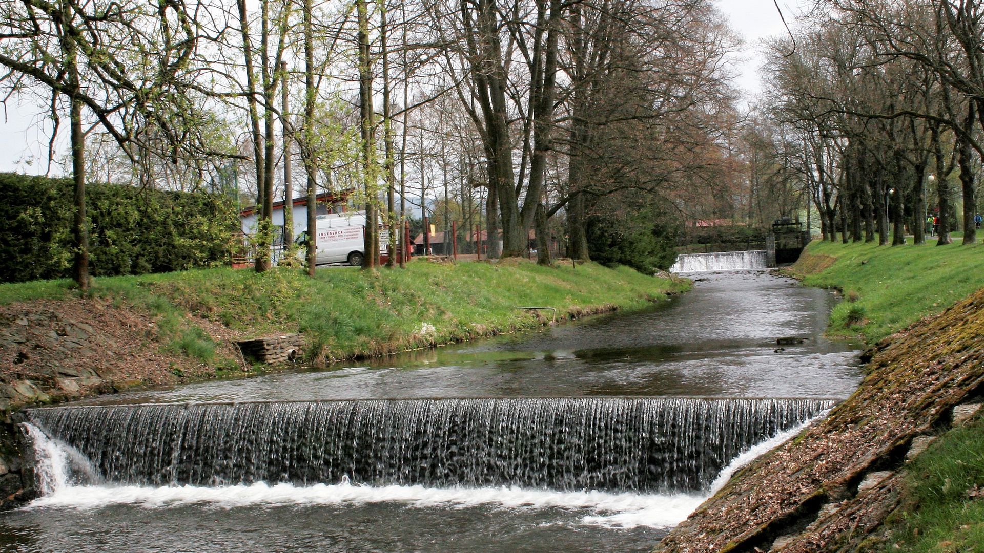 Kajak, Fluss Úhlava (Angel), Abschnitt Stausperre Nýrsko - Janovice