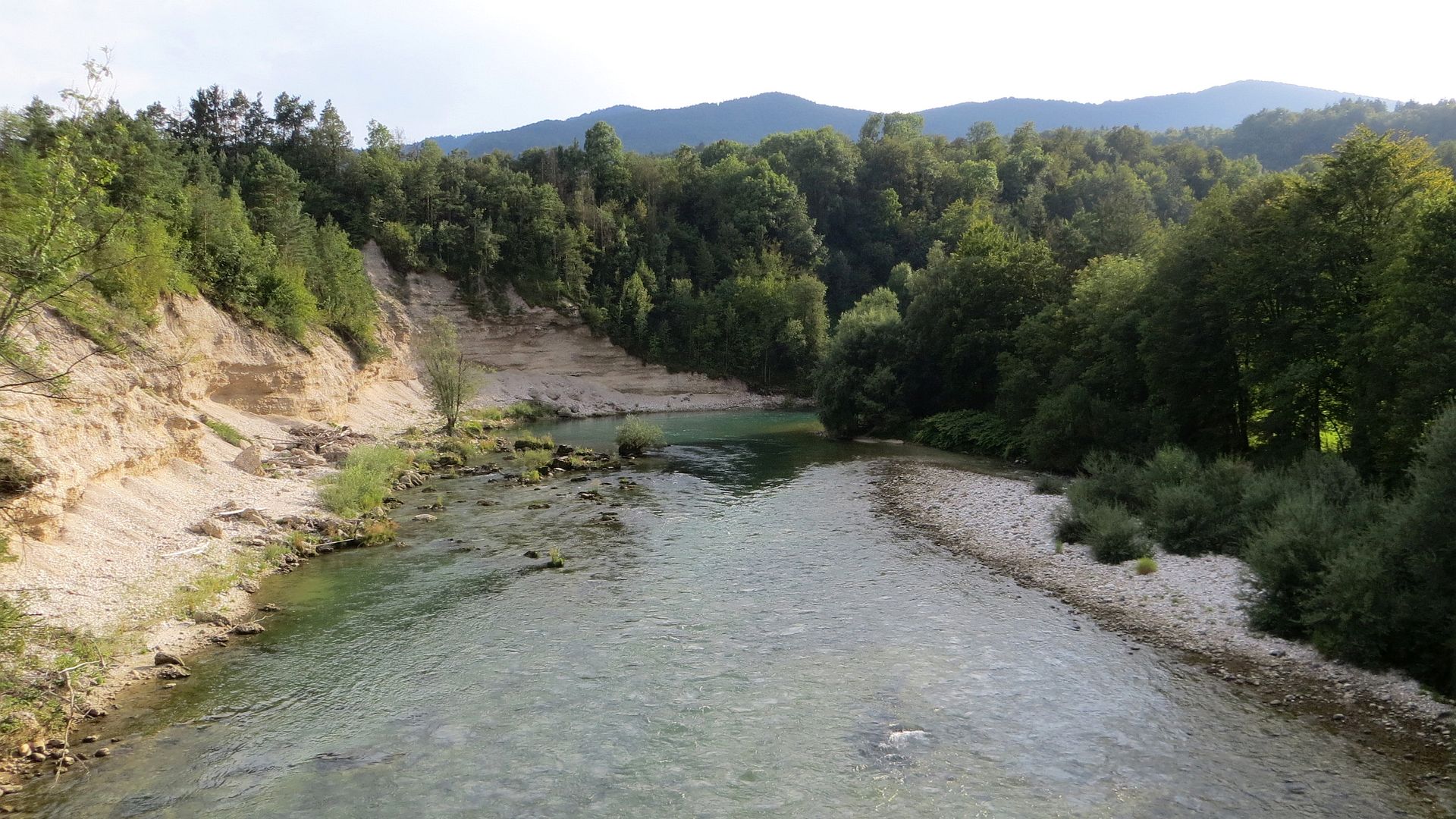 Kajak, Fluss Save, Abschnitt Camp Šobec - Posavec