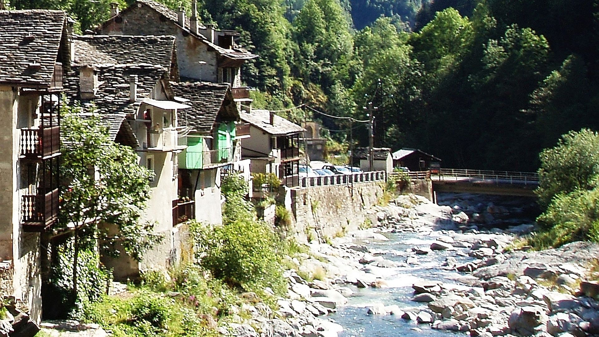 Kajak, Fluss Gronda, Abschnitt Wasserfall - Rassa