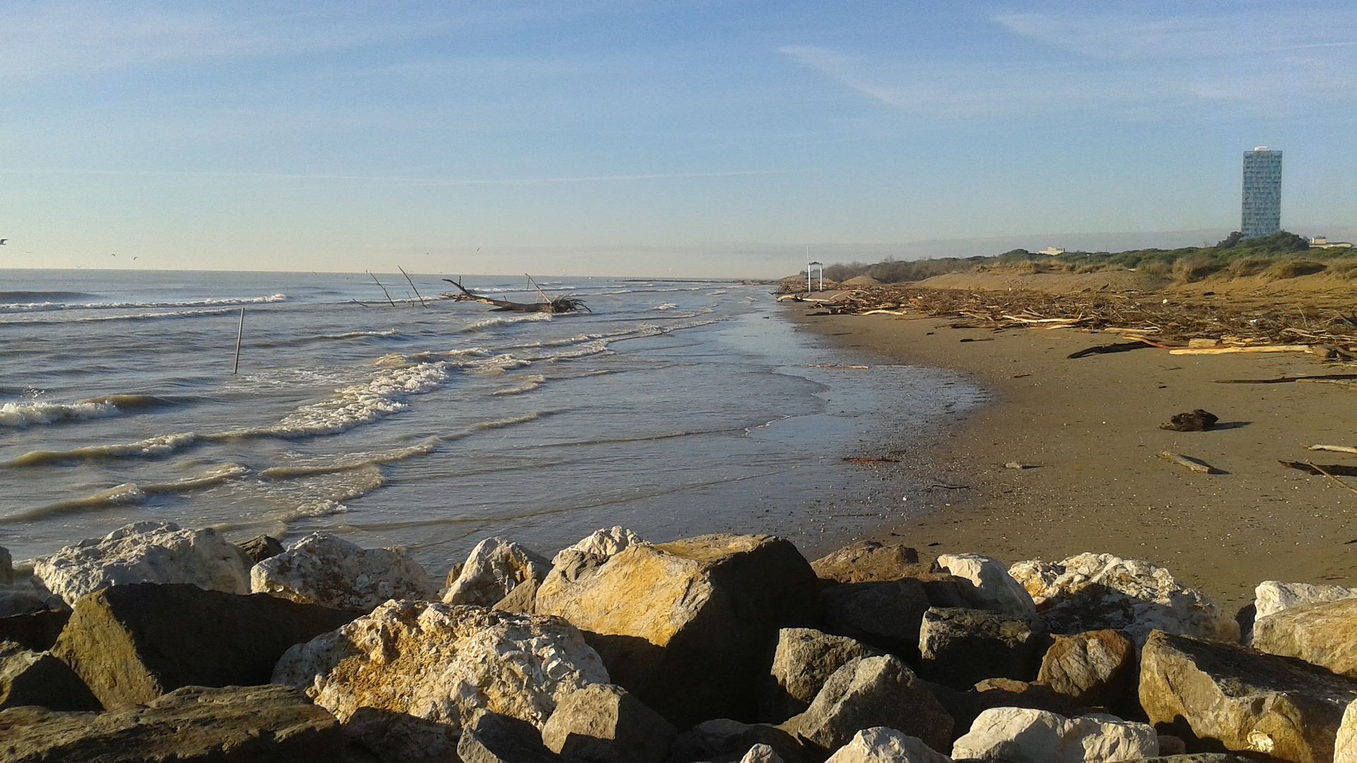 Kajak, Fluss Piave, Abschnitt Ponte di Piave - Lido di Jesolo (Unterlauf)
