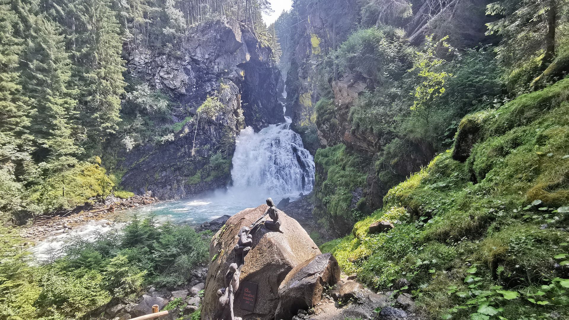 Kajak, Fluss Reinbach, Abschnitt Wasserfälle - Ahr (Unterer Reinbach)
