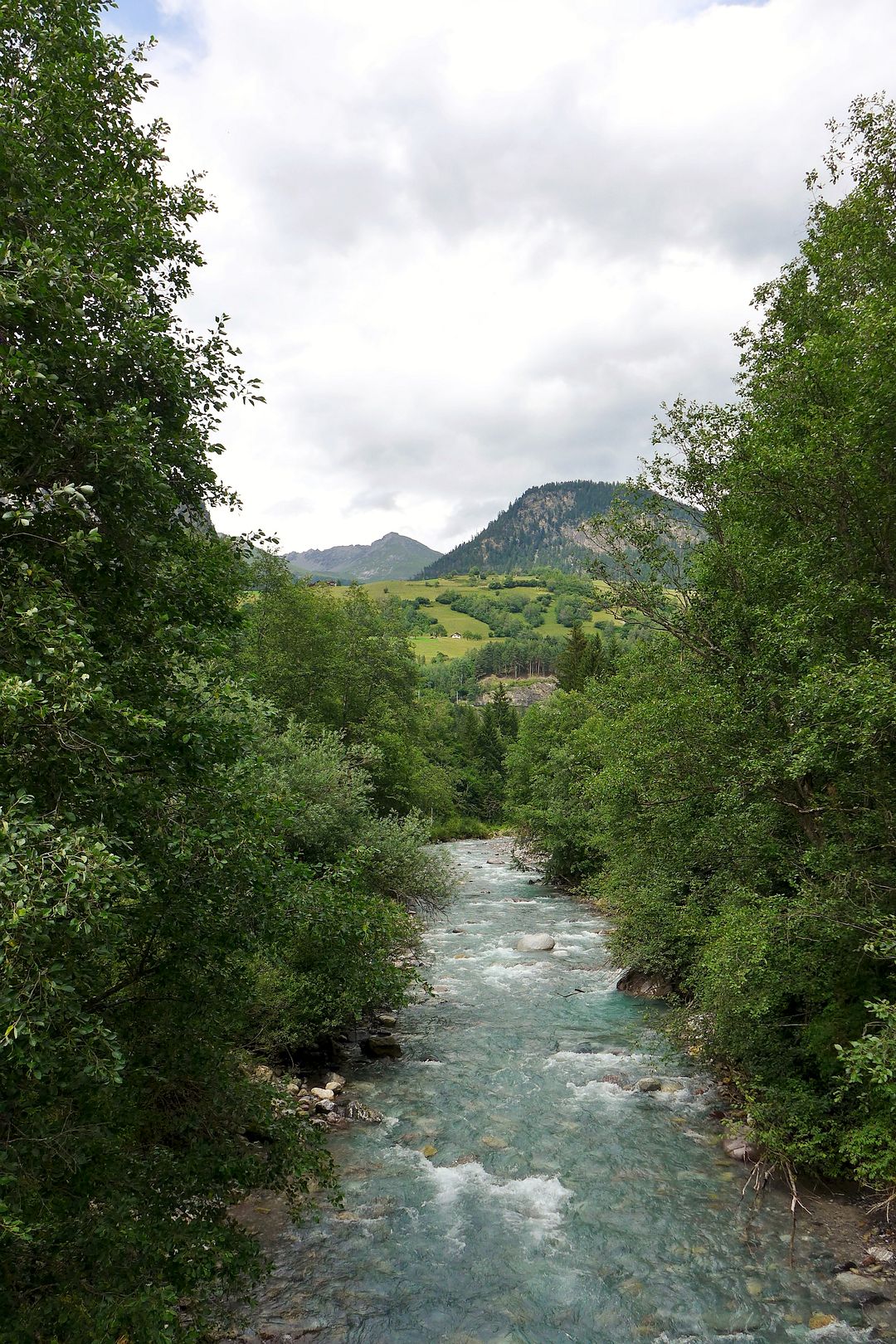 Kajak, Fluss Landwasser, Abschnitt Bahnhof Wiesen - Filisur (Unterlauf)